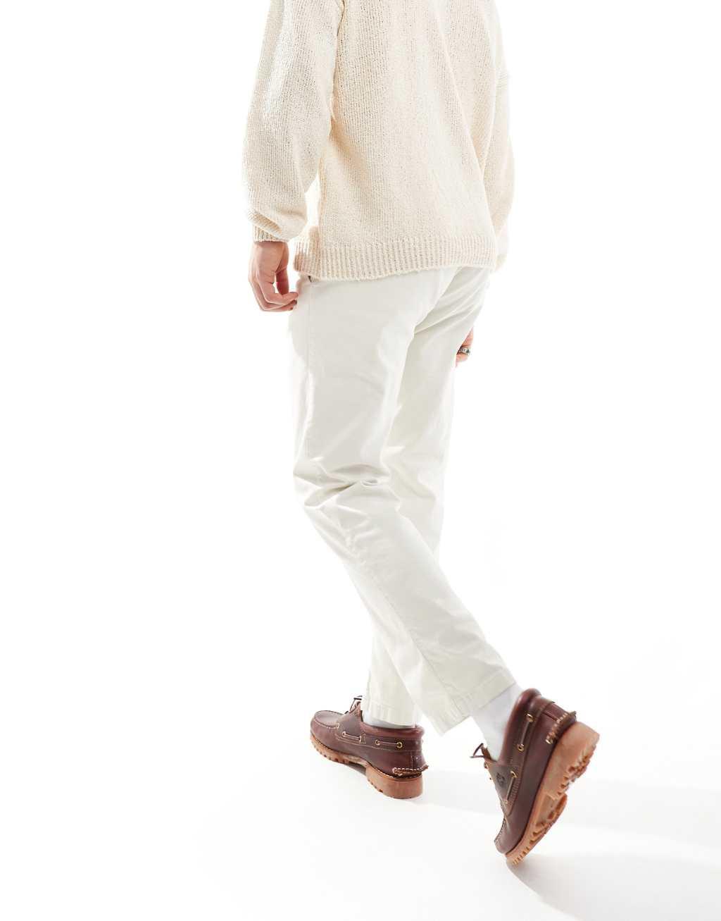 Scalpers firenze relaxed pants in cream Product Image
