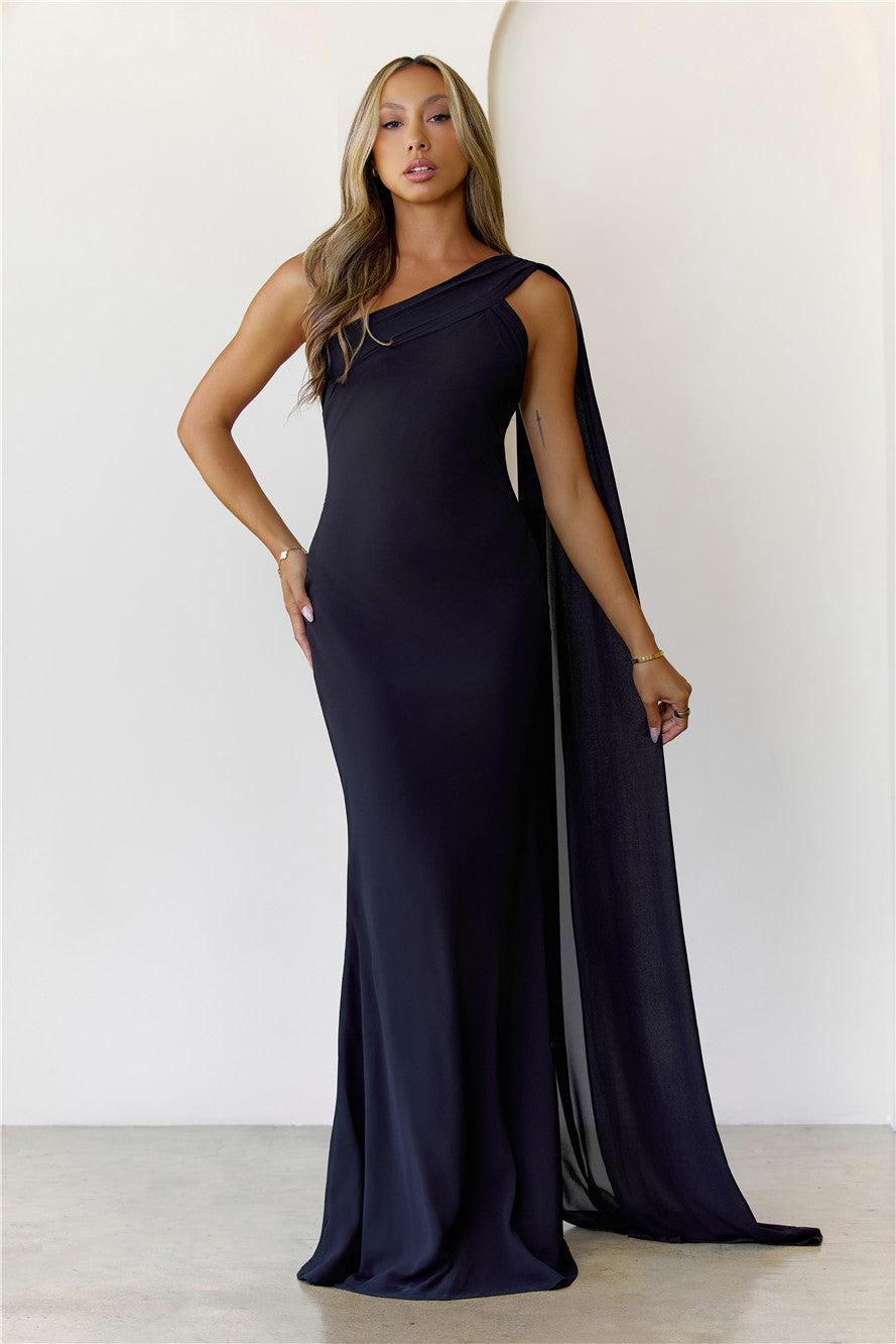 Shadow Siren Maxi Dress Black Product Image