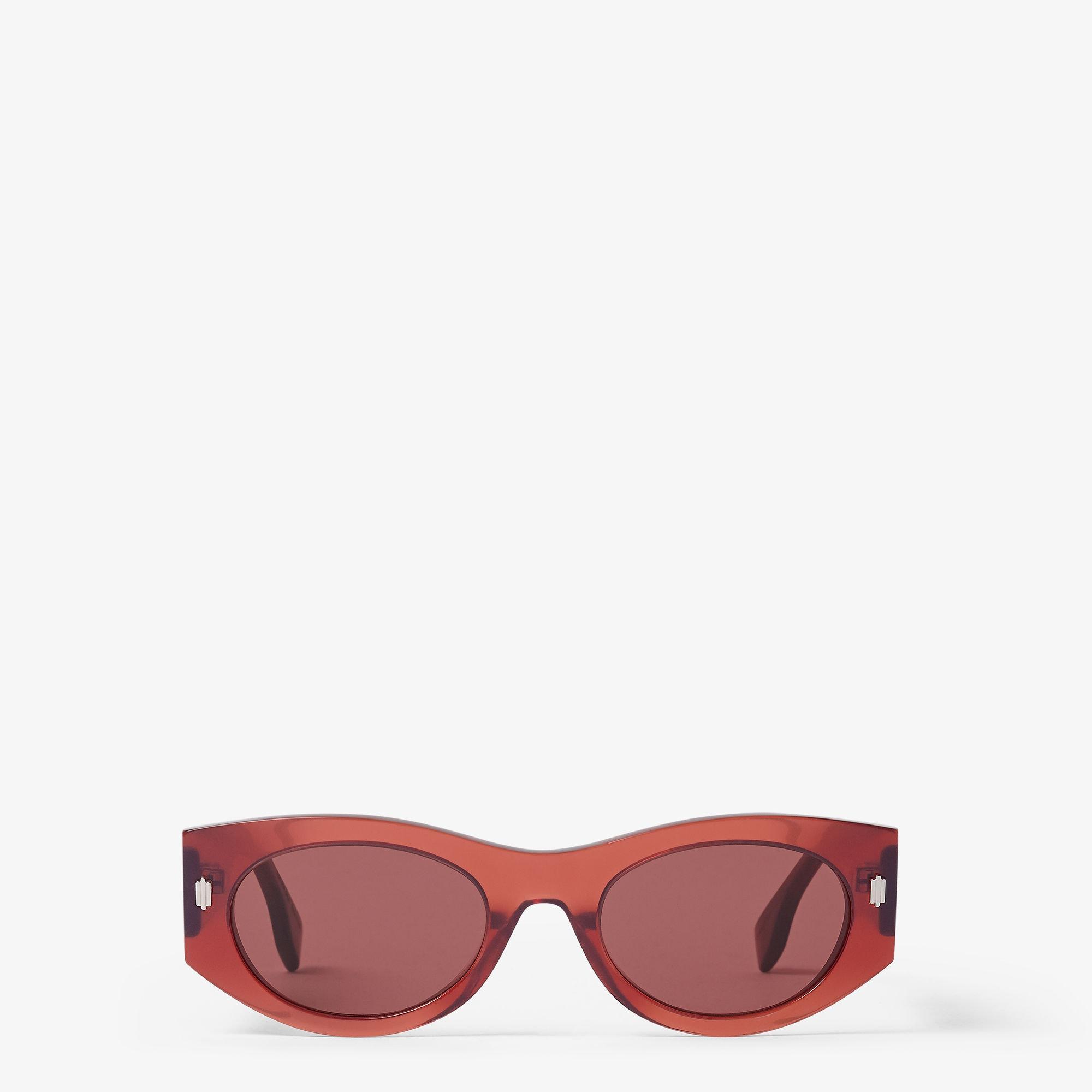 Fendi RomaRed acetate sunglasses Product Image