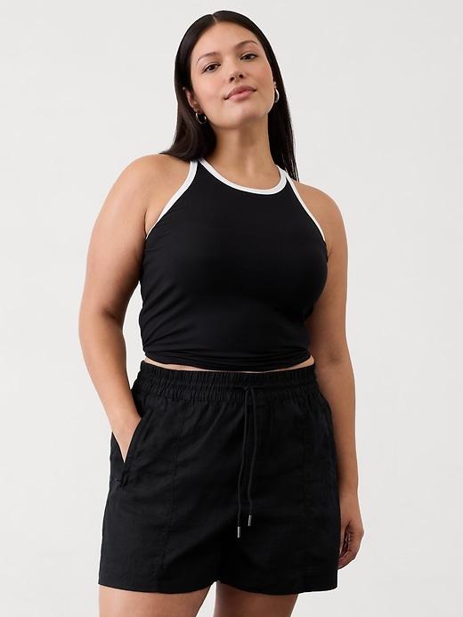 Retreat Linen Mid Rise 4" Short Product Image