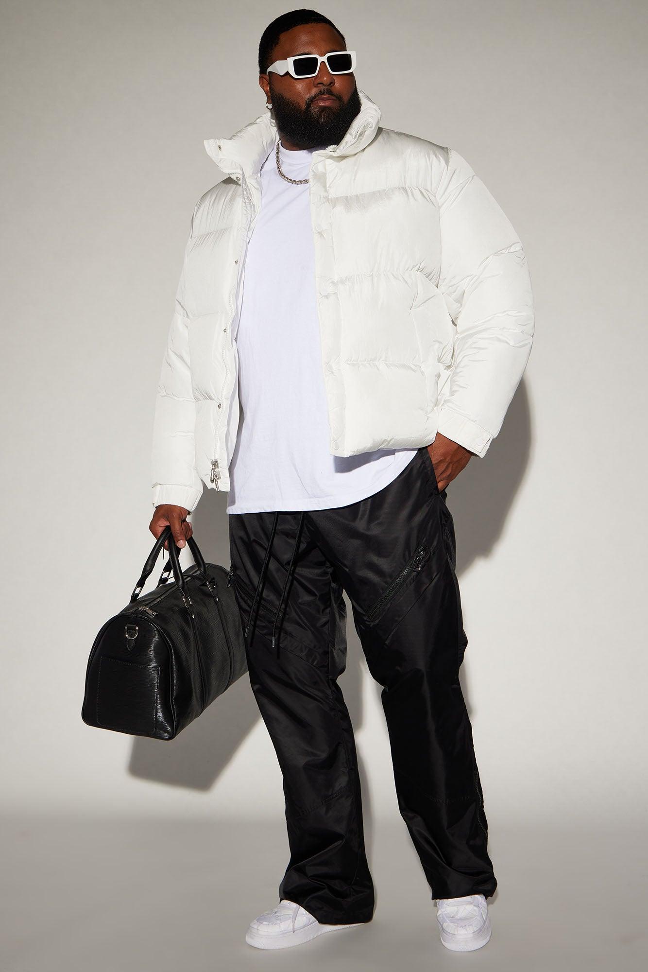 Fairmont Nylon Puffer Jacket - White Product Image