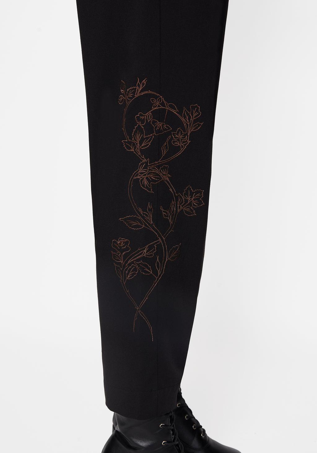 Renita Embroidered Tapered Tailored Trouser Product Image