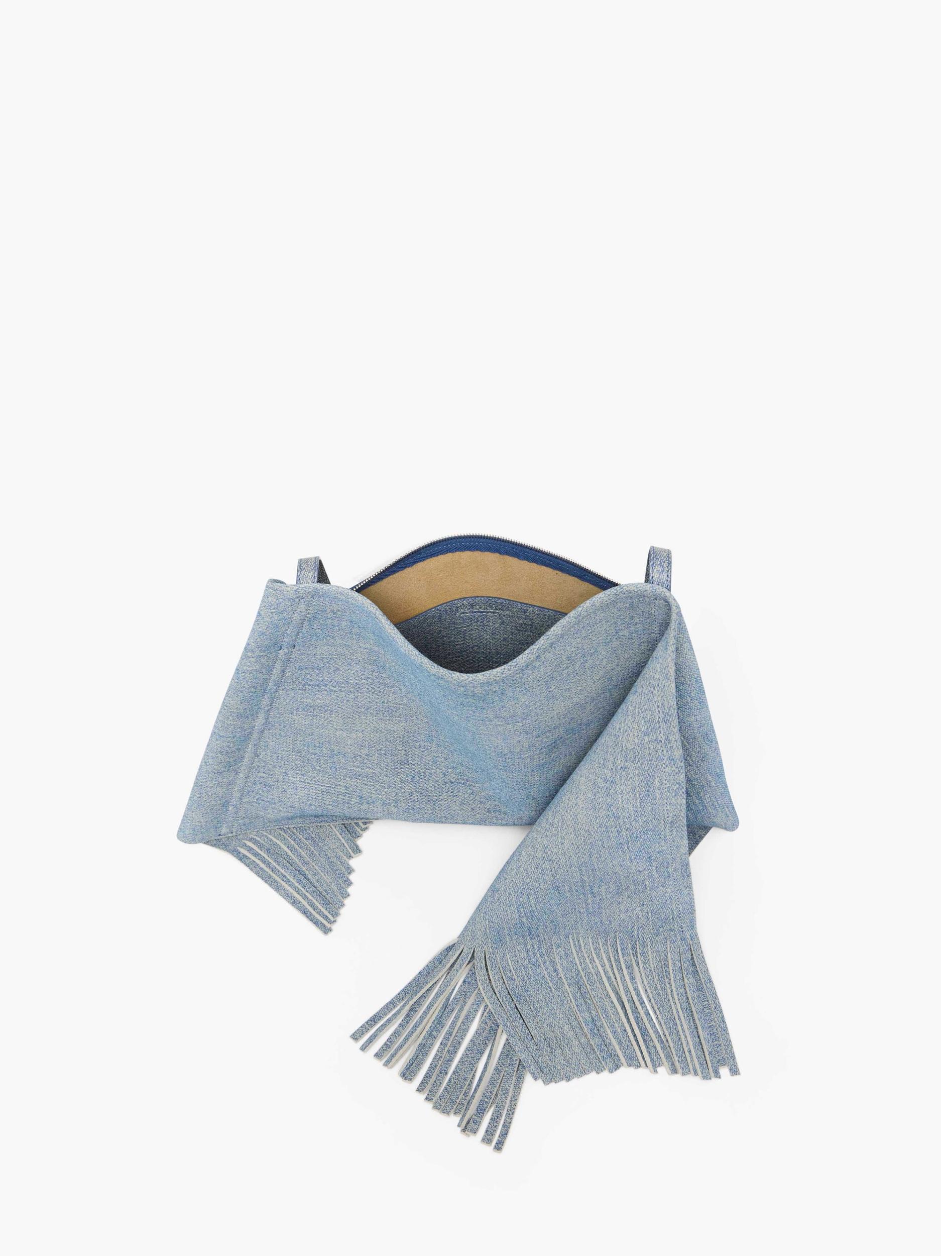 MEDIUM SCARF BAG - SUEDE SHOULDER BAG Product Image