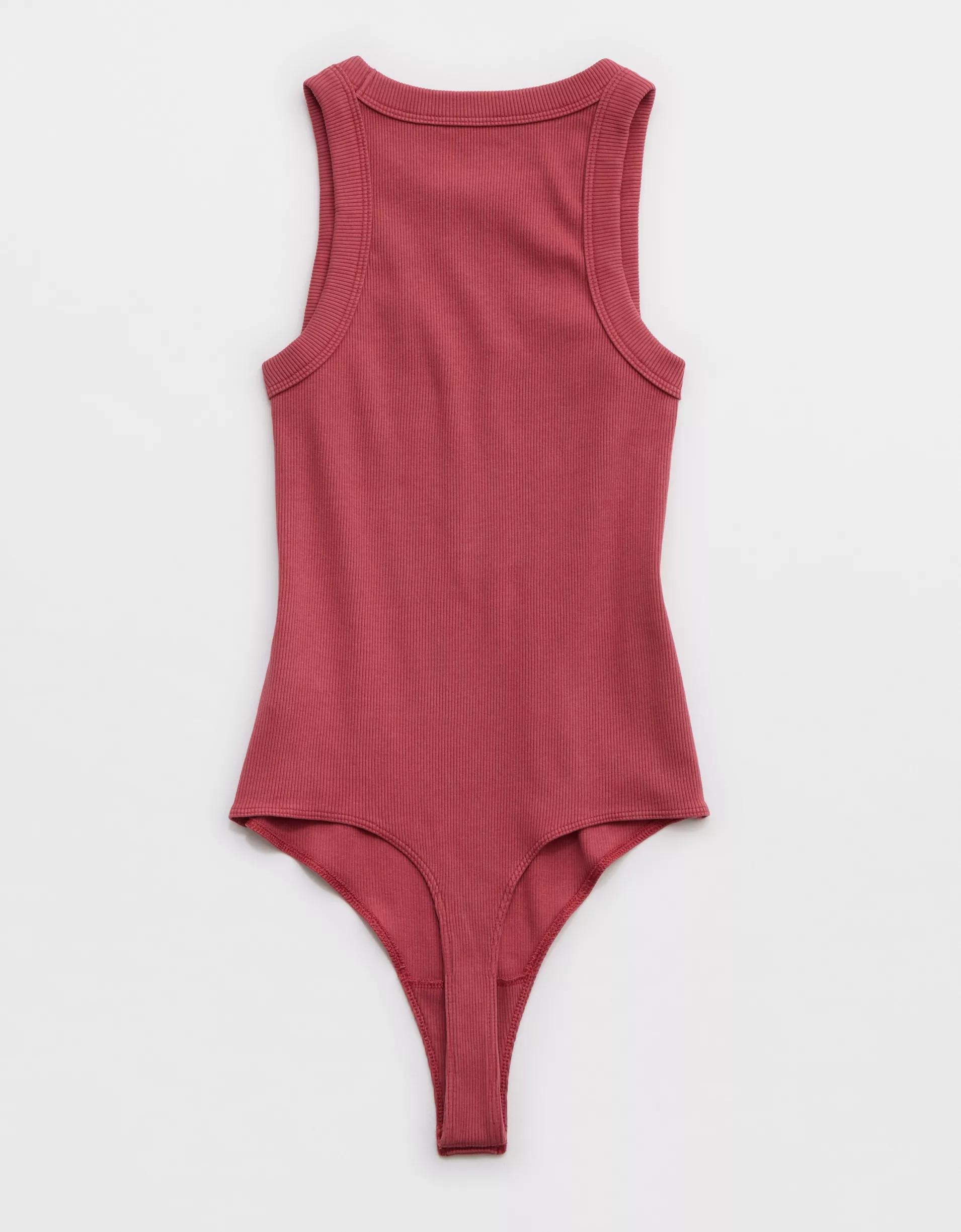 Aerie Free Spirit Ribbed Bodysuit Product Image