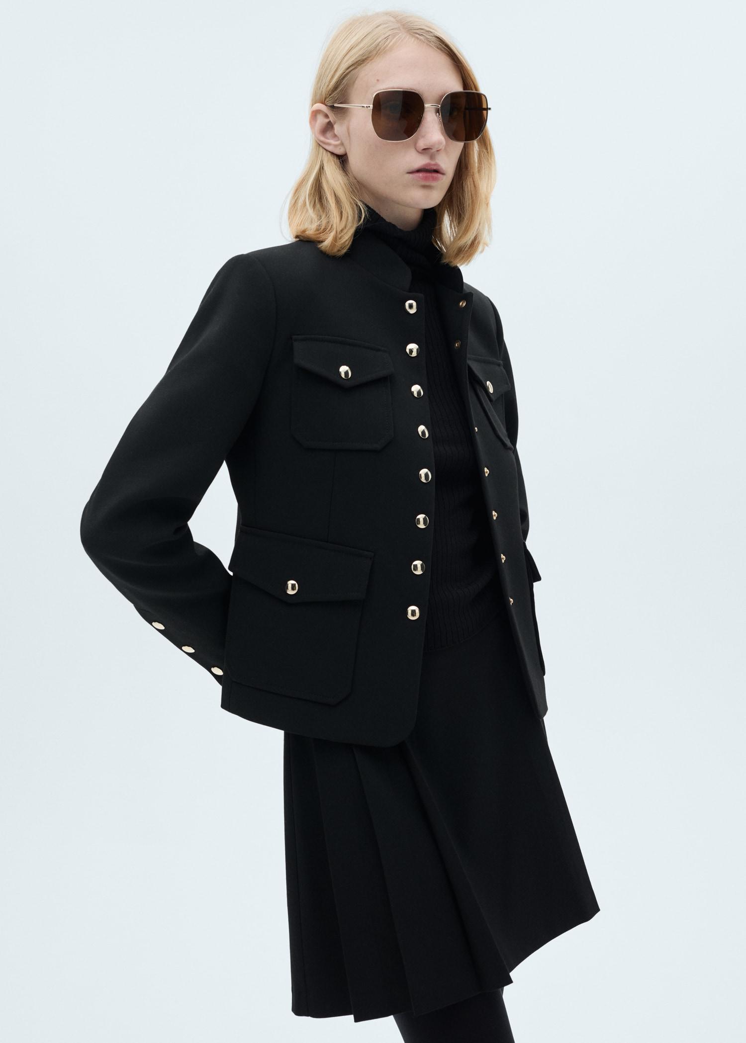 Pleated mini-skirt - Women | MANGO USA Product Image