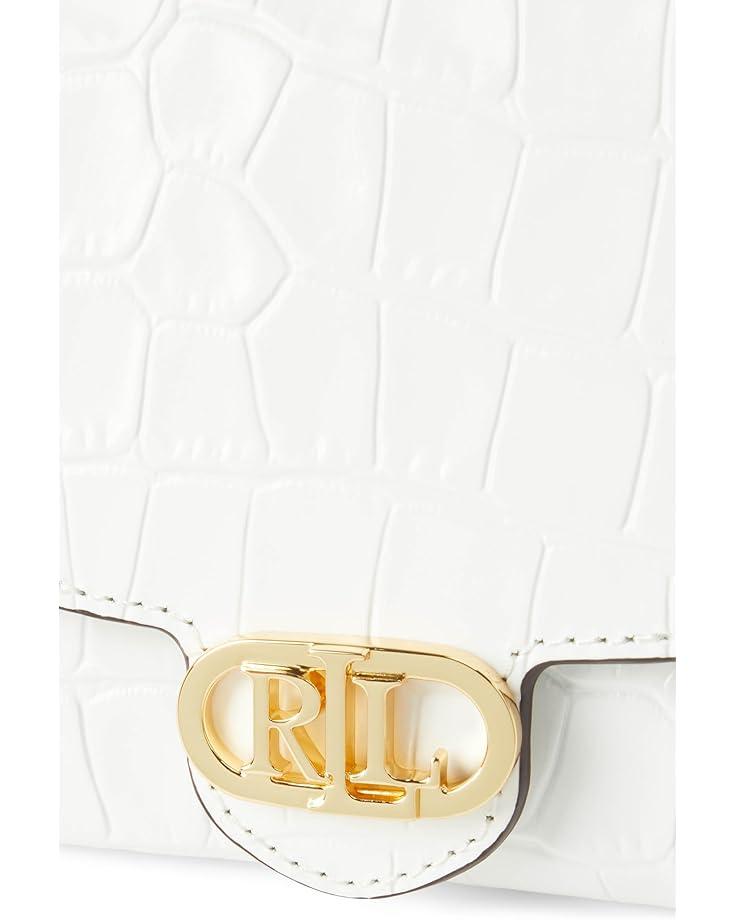 Lauren Ralph Lauren Croc-embossed Medium Adair Crossbody Product Image