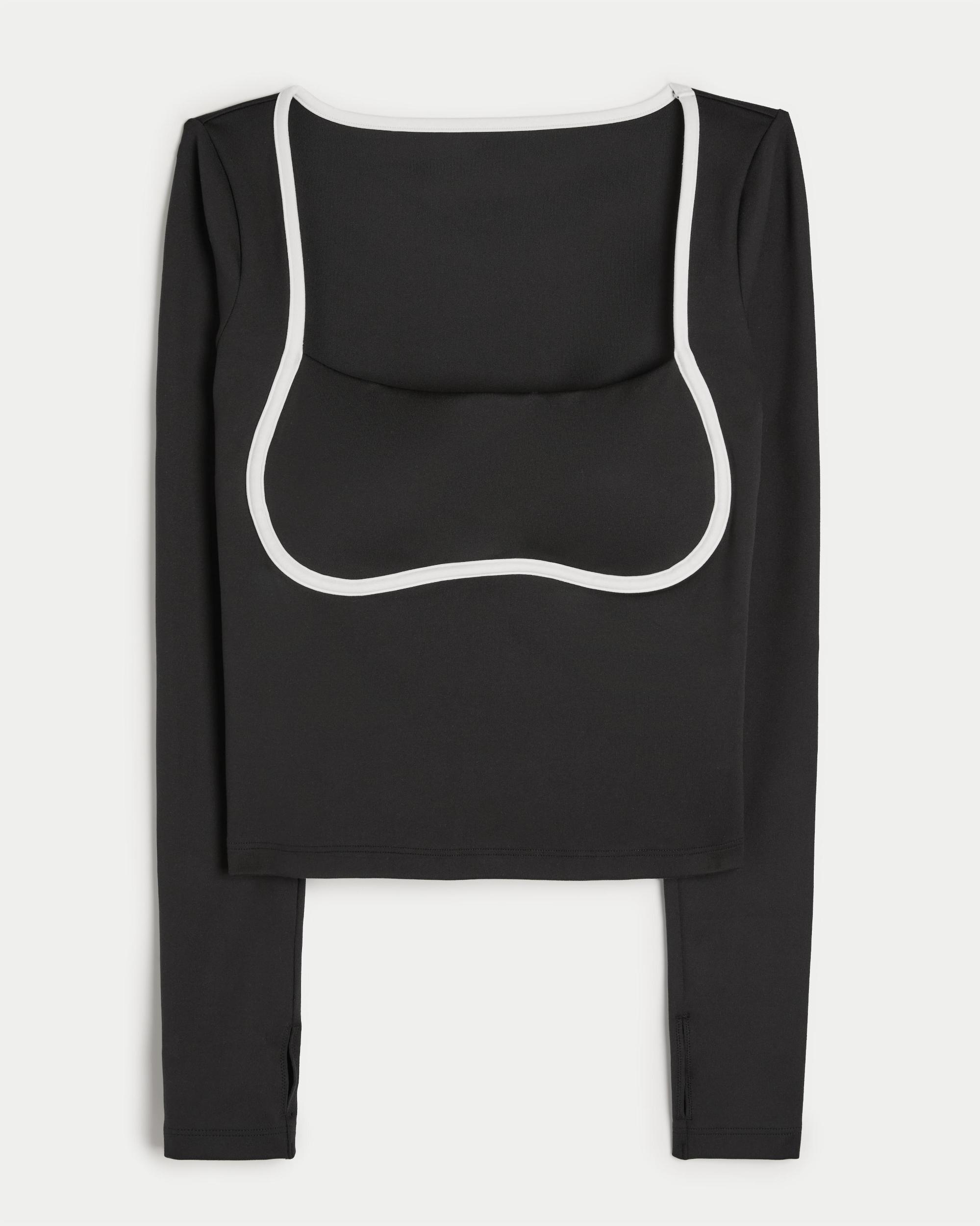 Gilly Hicks Active Recharge Under-Bust Long-Sleeve Top Product Image