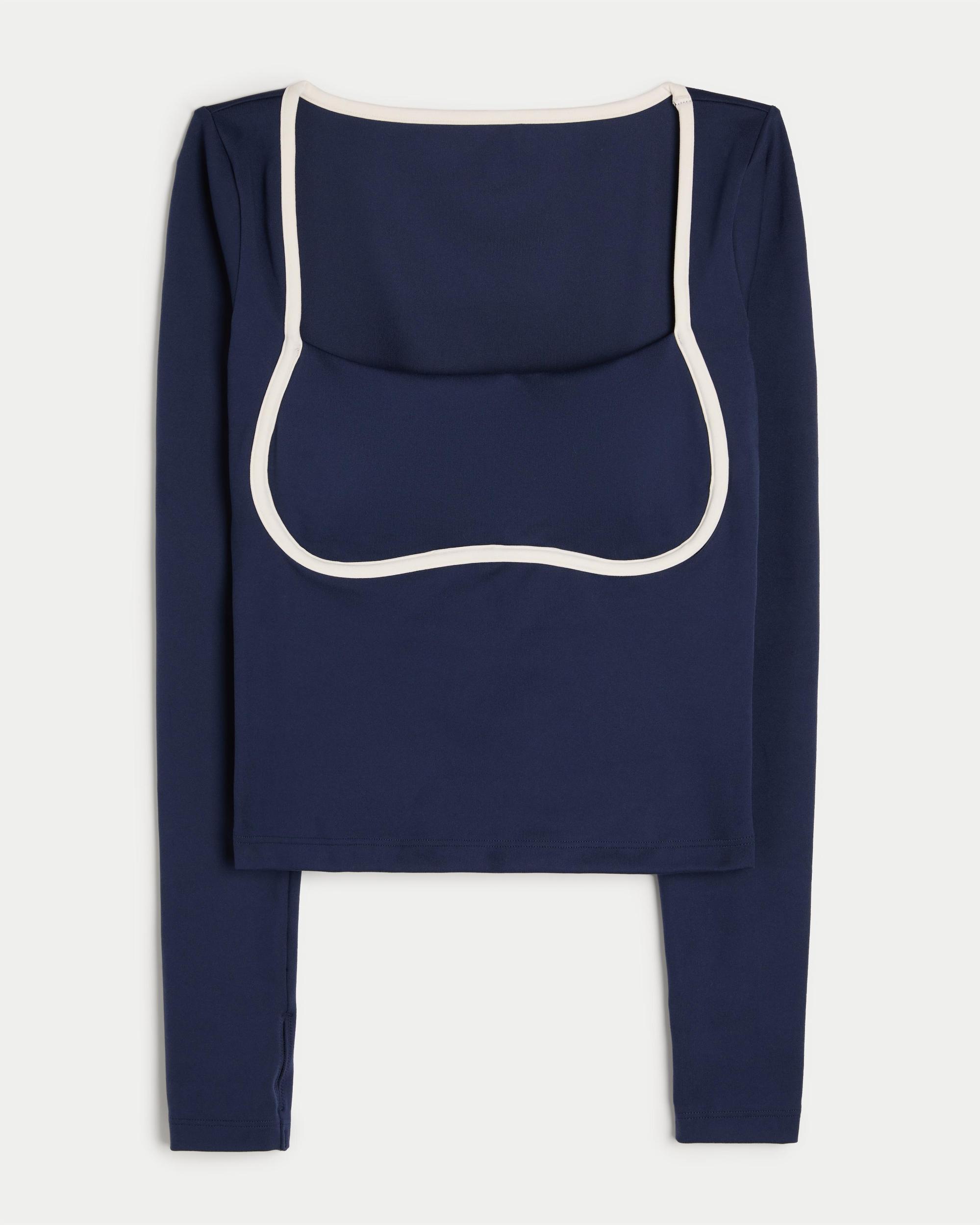 Gilly Hicks Active Recharge Under-Bust Long-Sleeve Top Product Image