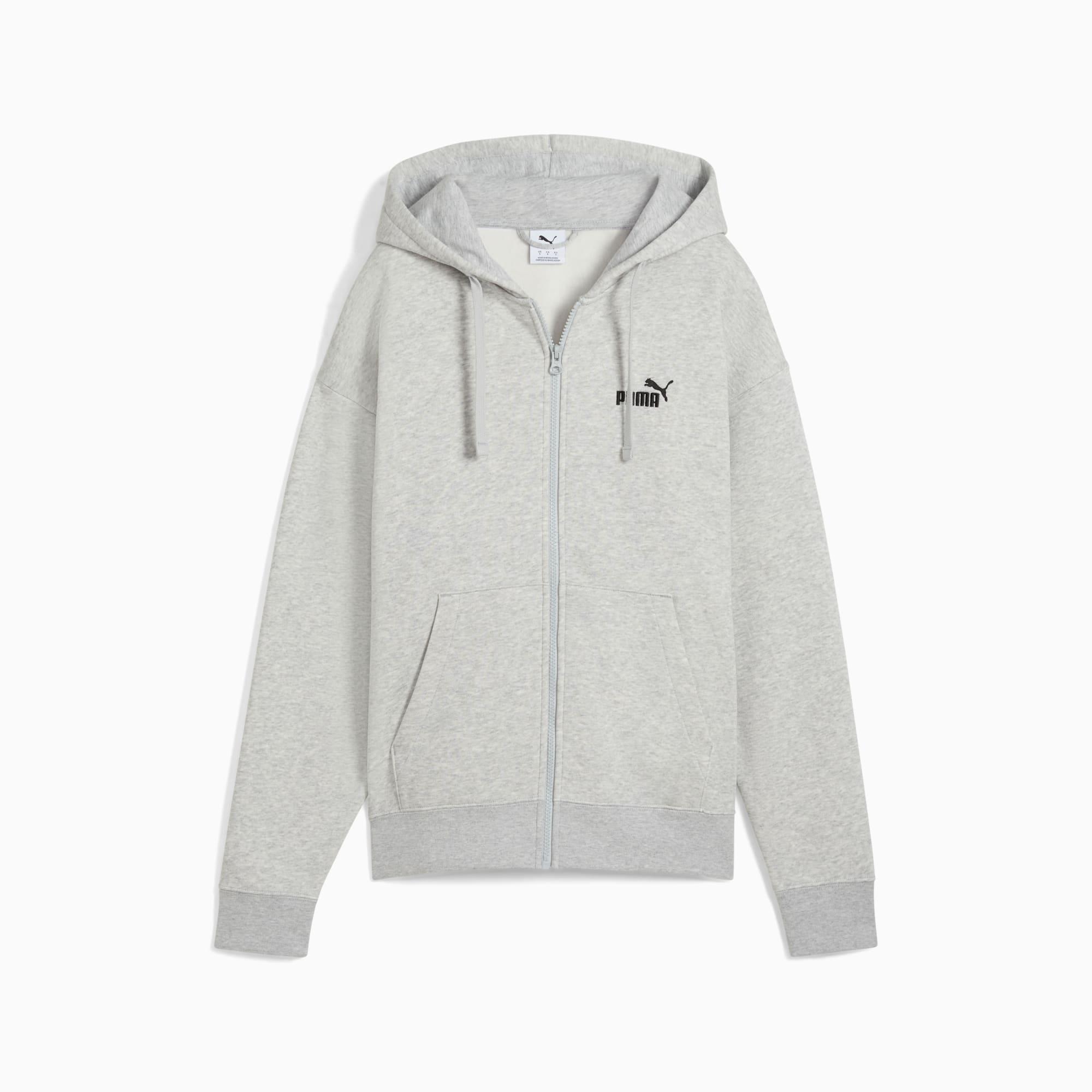 Essentials Small No. 1 Logo Fleece Women's Comfort Full-Zip Hoodie Product Image