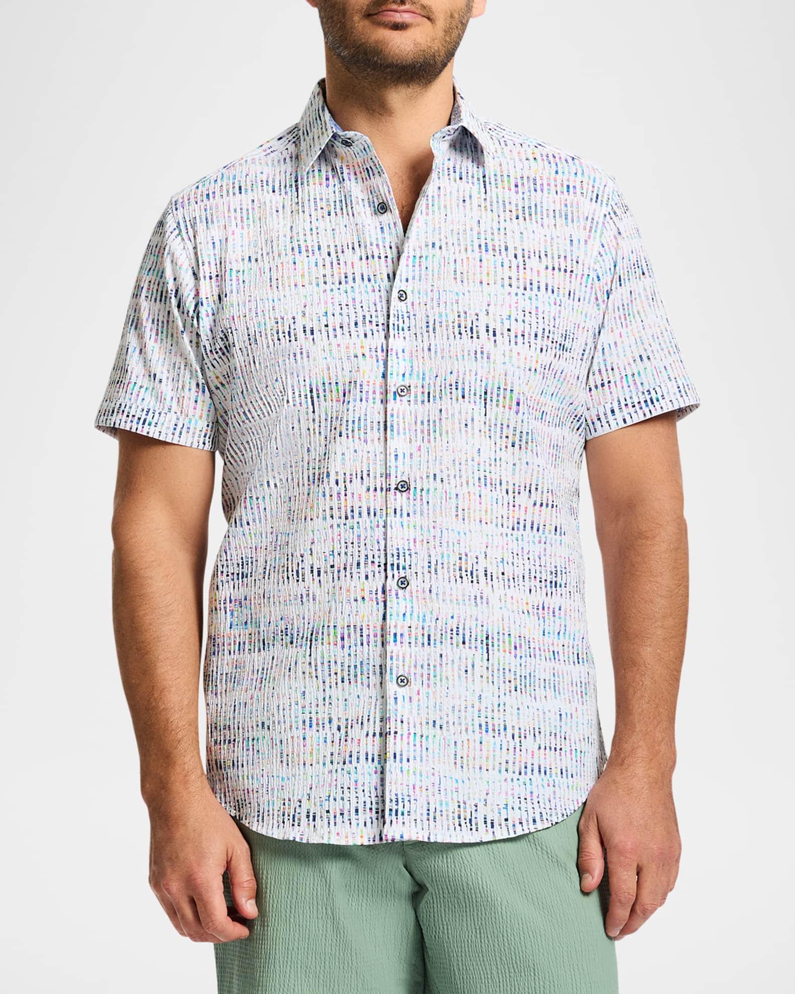 Men's Ponza Multicolor Short-Sleeve Shirt Product Image