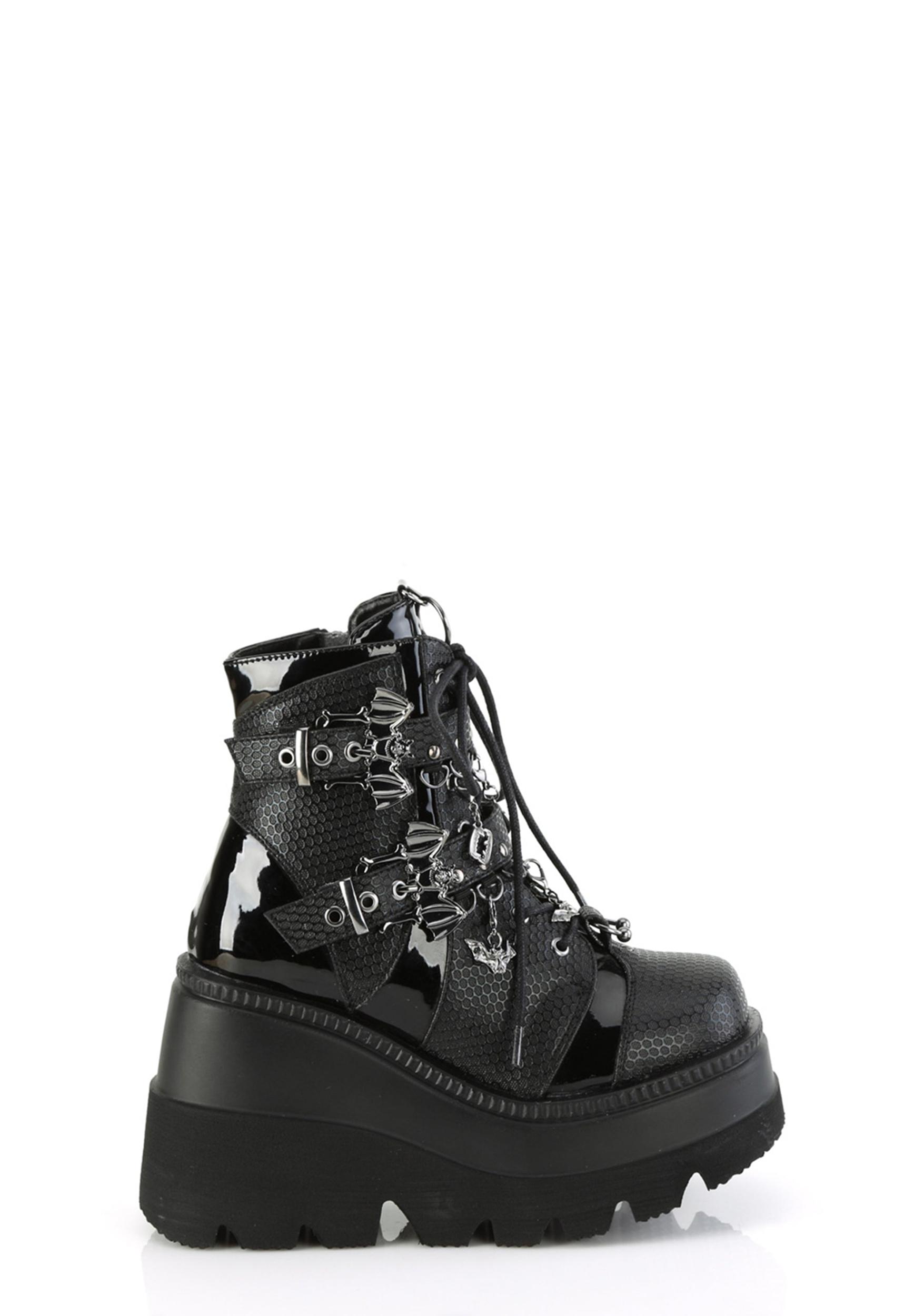 Shaker-65 Platform Knee High Boots Male Product Image