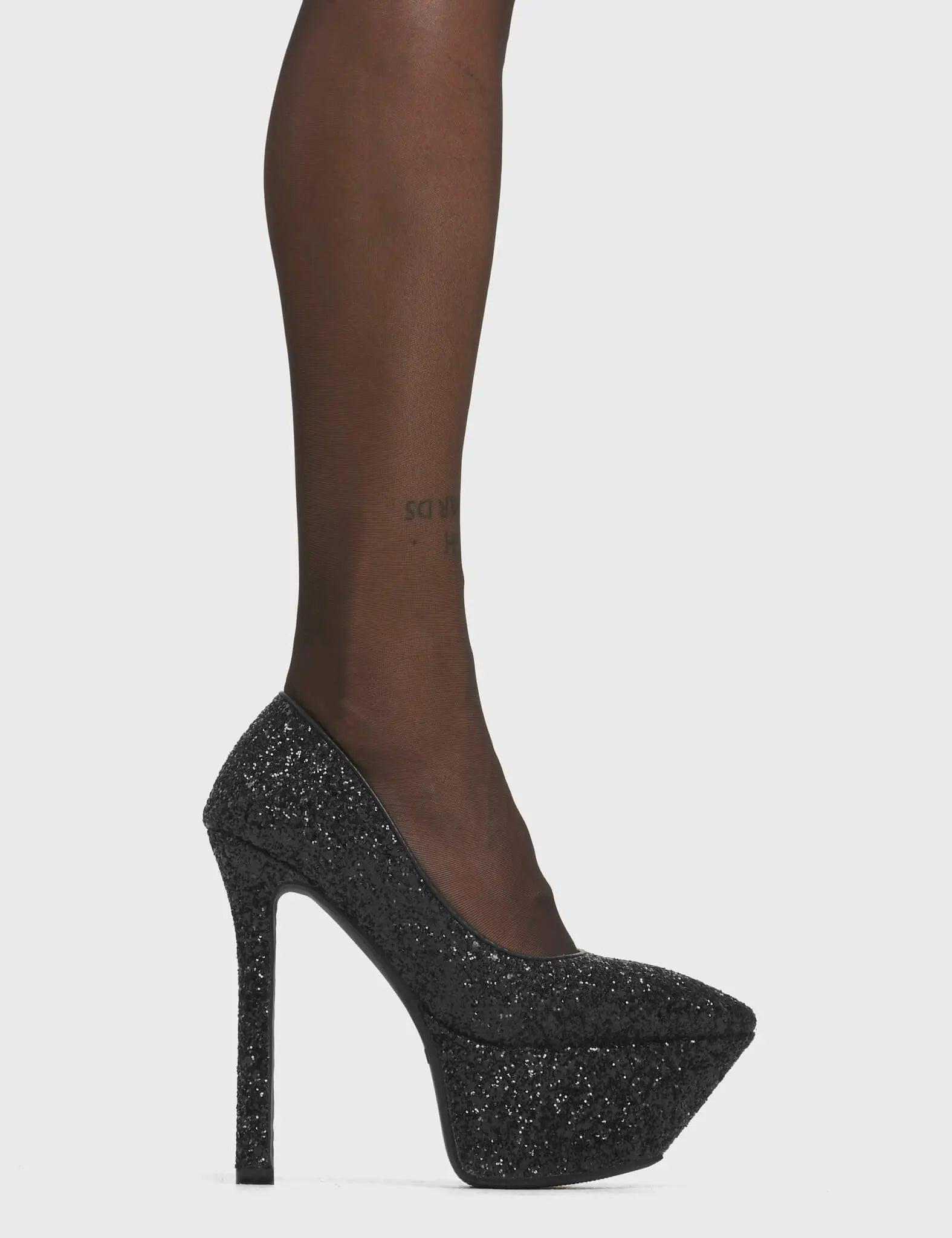 Diamond In The Rough Platform Heels Product Image