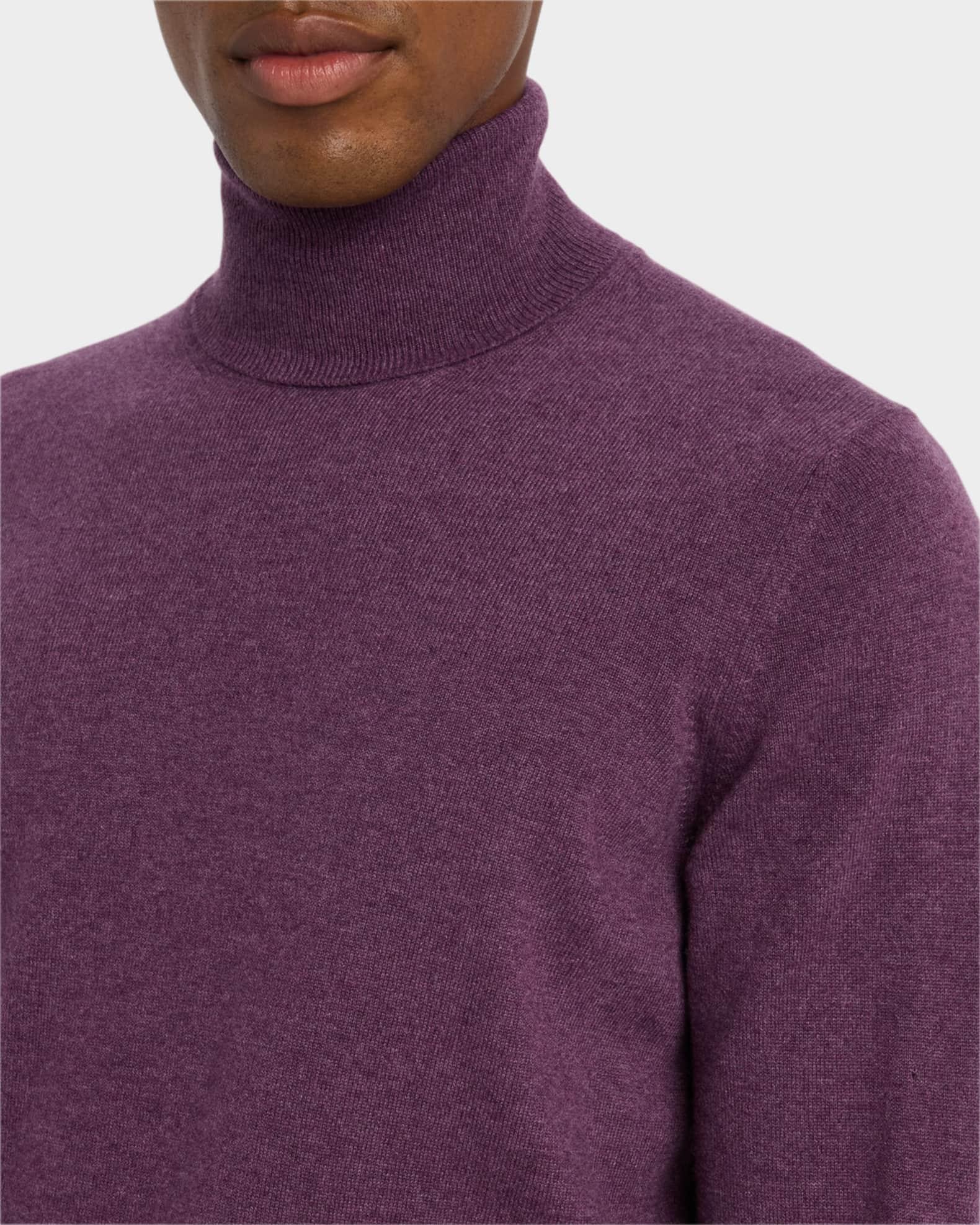 Men's Cashmere Turtleneck Sweater Product Image