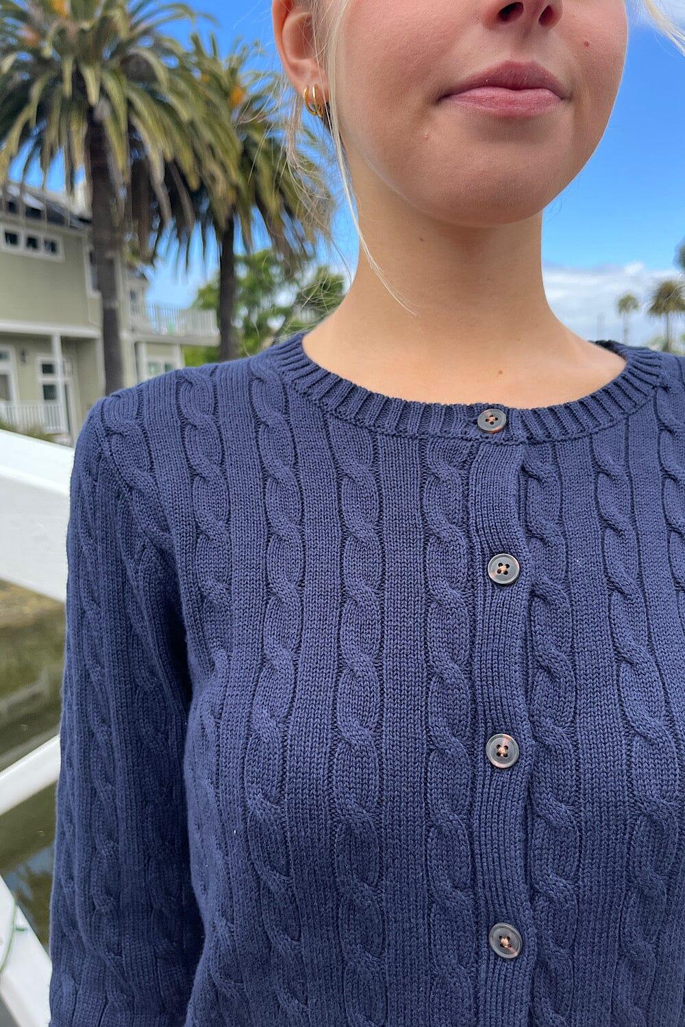 Amalie Cable Knit Cardigan Product Image