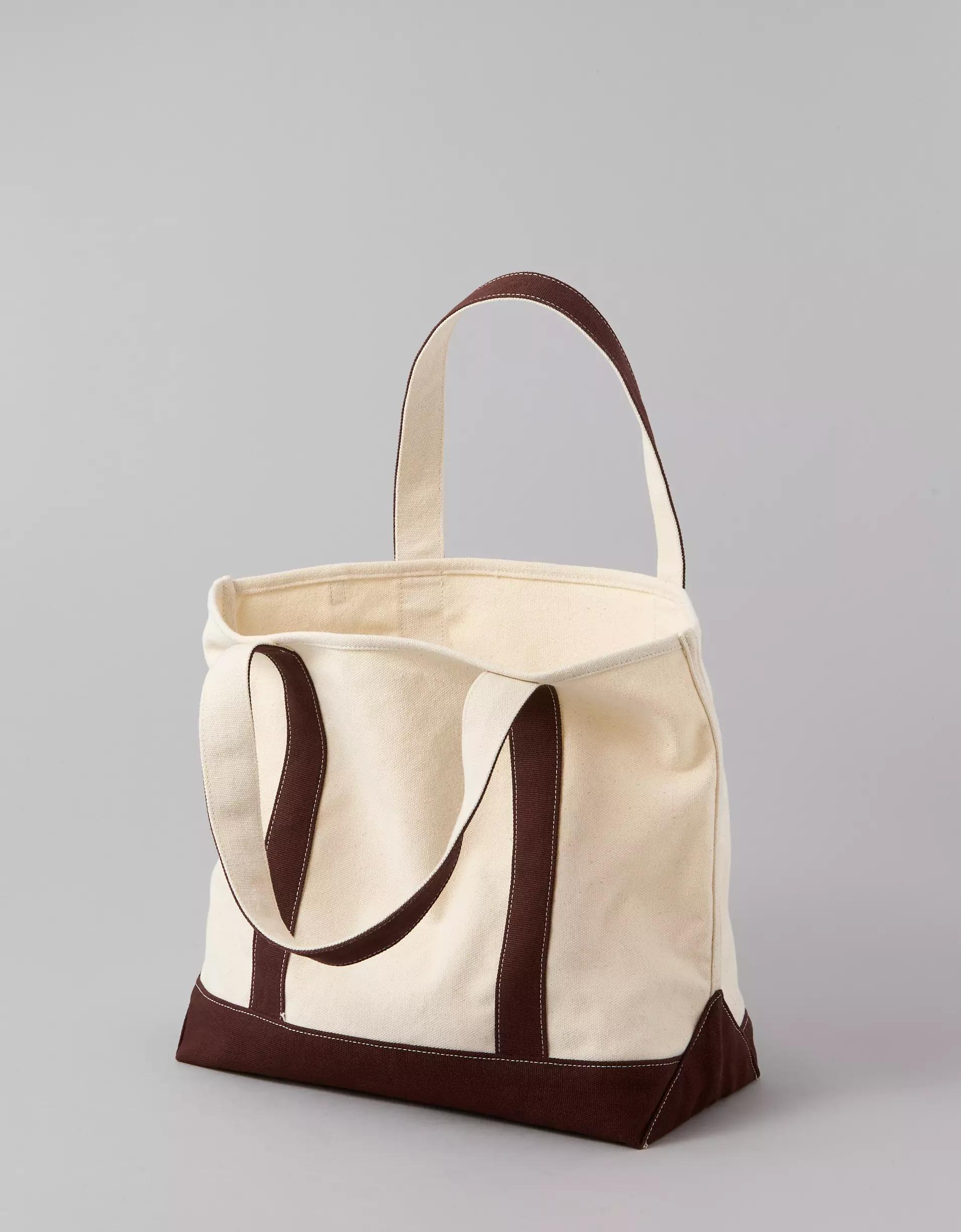 AE Cotton Canvas Teddy Tote Bag Product Image