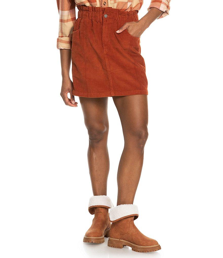 Roxy Silent Days Corduroy Mini Skirt Product Image