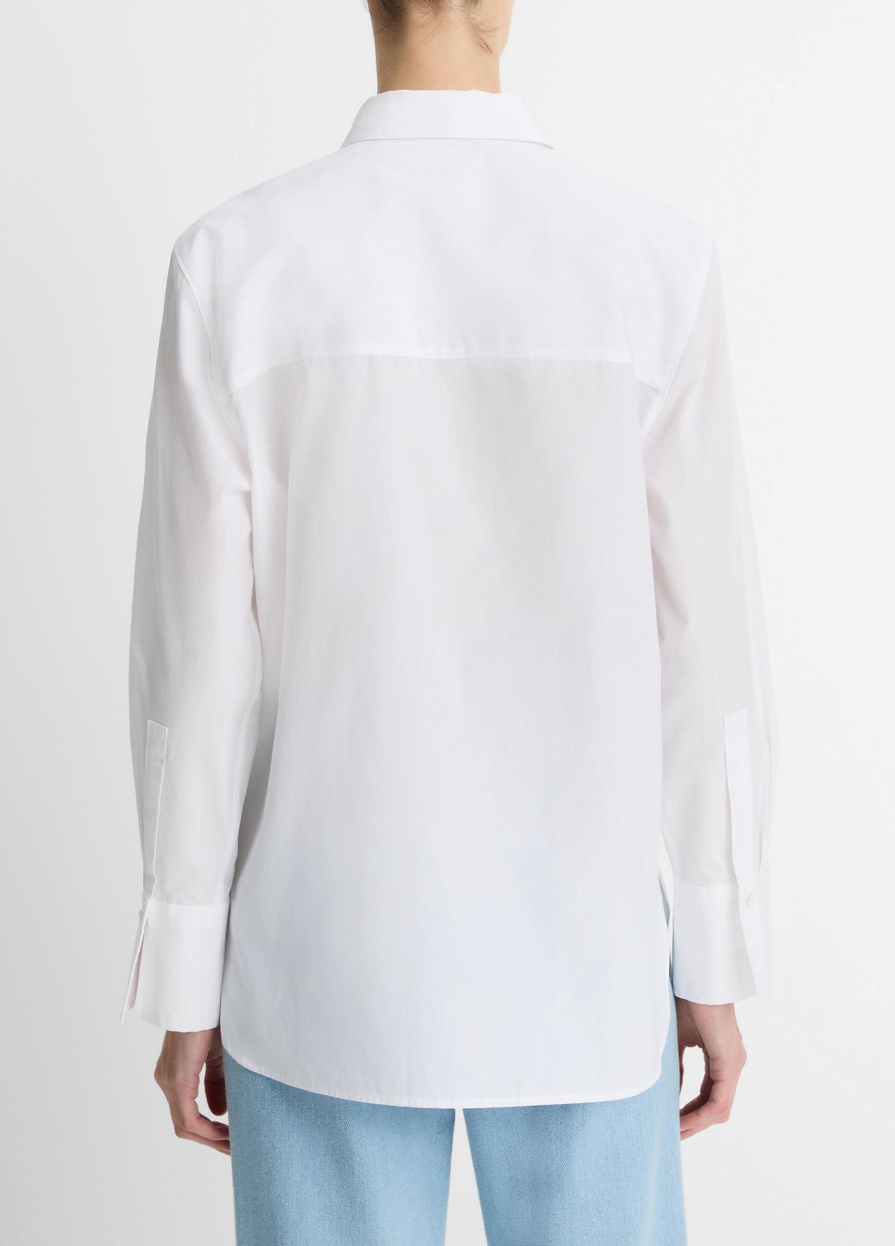 Cotton Relaxed Straight Shirt Product Image