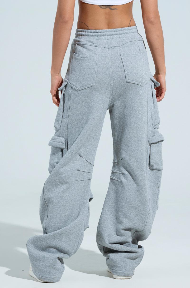 MAYBE NEXT YEAR CARGO WIDE LEG JOGGER Product Image