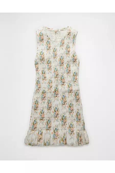 AE Smocked Bodycon Mini Dress Women's Product Image