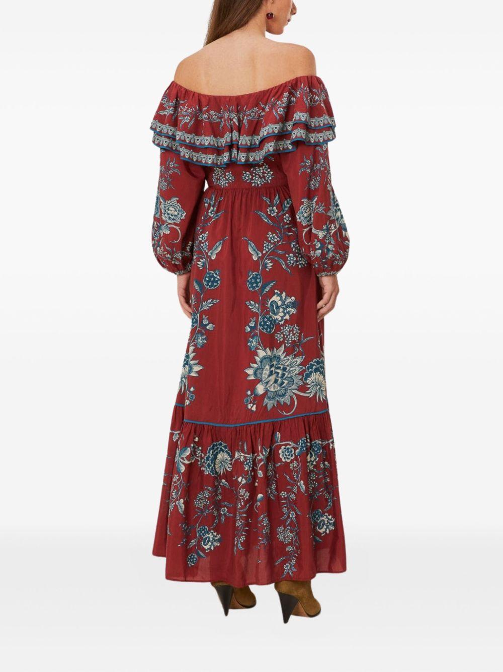 off-shoulder maxi dress Product Image