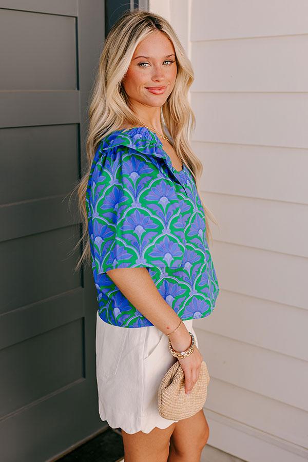 Charmed Feeling Floral Top Product Image