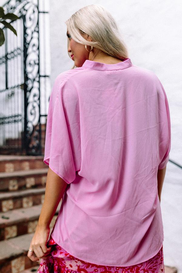 Creating Memories Shift Top In Pink Product Image