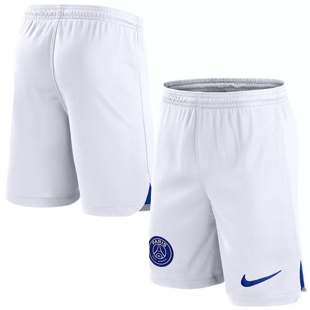 Men's Nike White Paris Saint-Germain Third Performance Stadium Shorts, Size: Large, Psg White Product Image