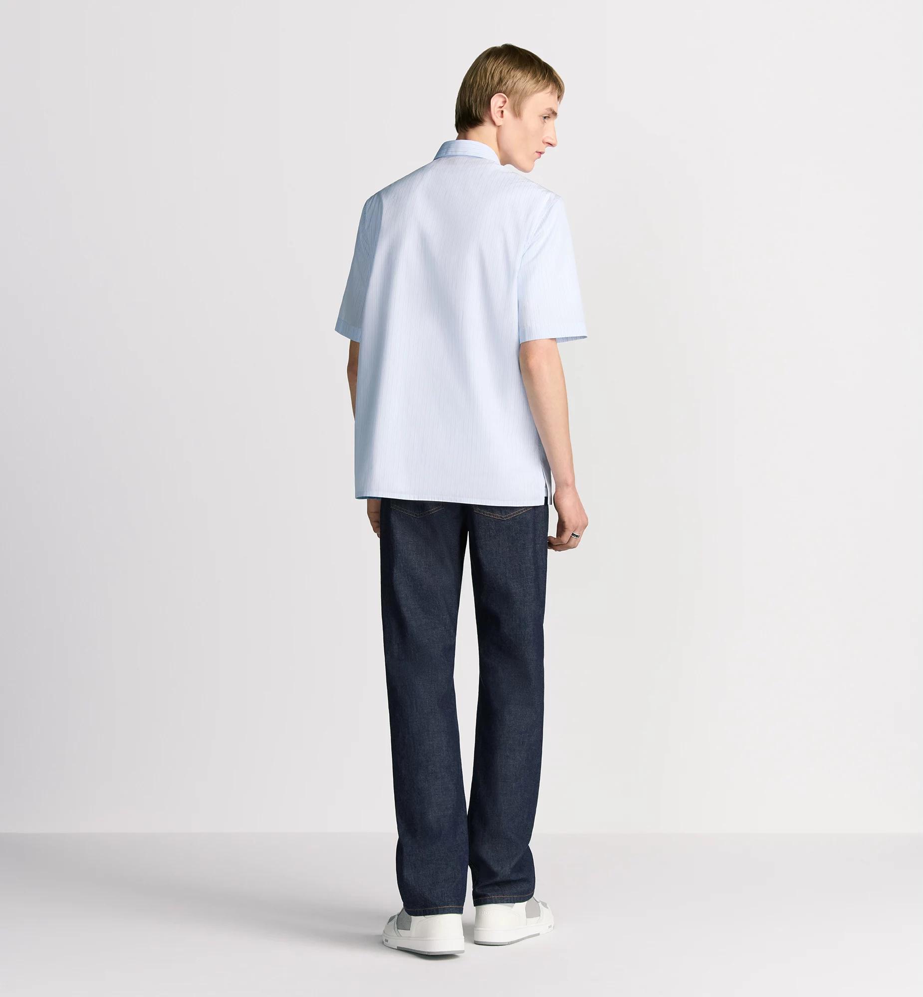 Short-Sleeved Shirt with Diorling Embroidery Product Image