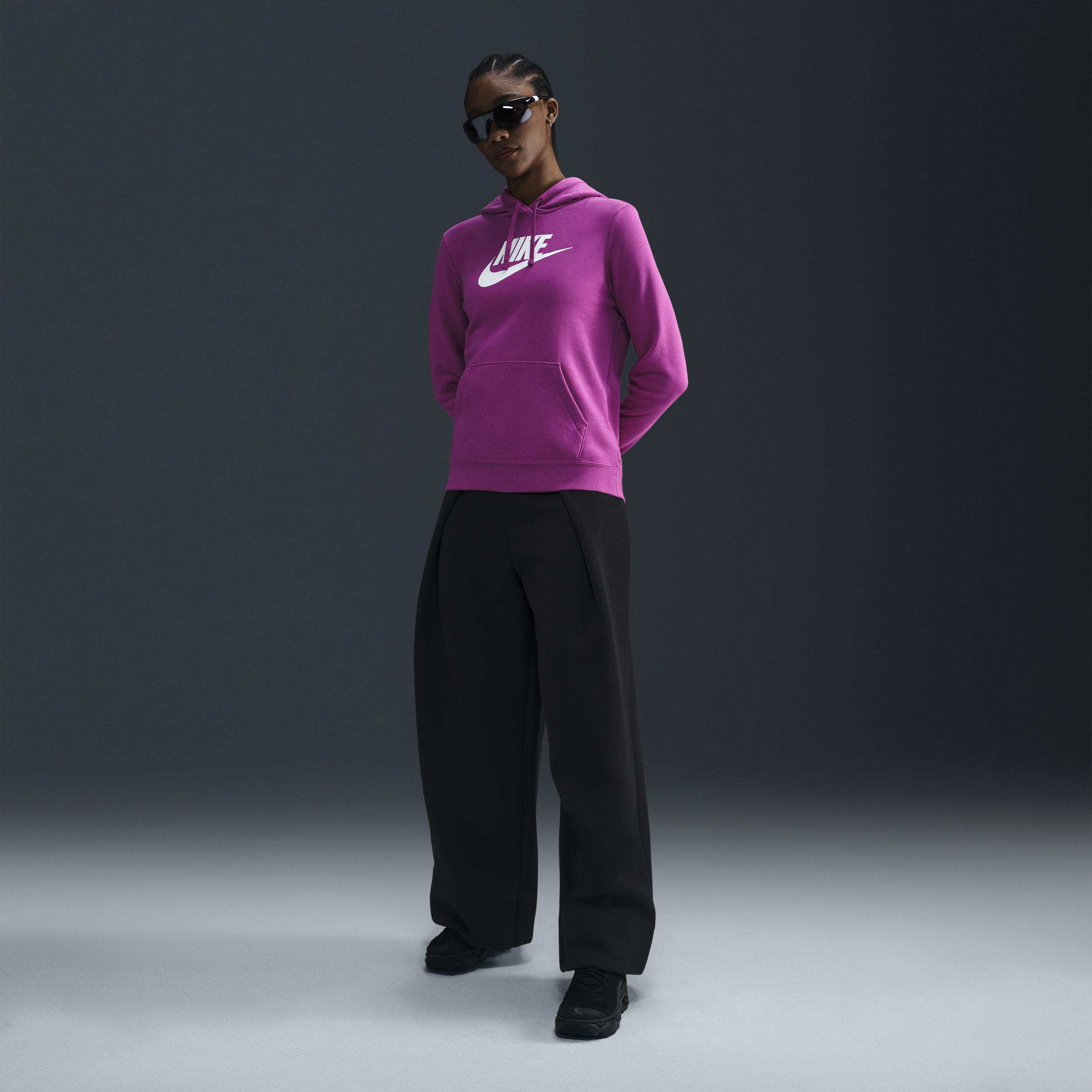 Women's Nike Sportswear Club Fleece Logo Pullover Hoodie Product Image