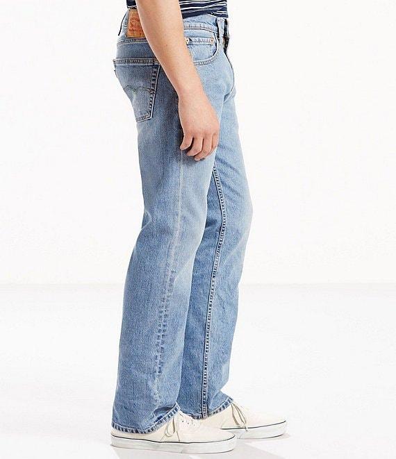 Levi's® 505 Stretch Straight Regular Fit Jeans Product Image
