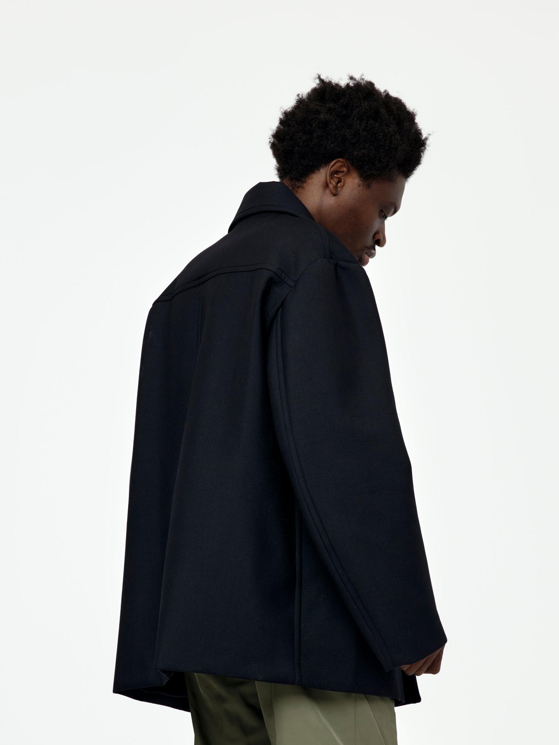 Rave Coat (Navy) Product Image