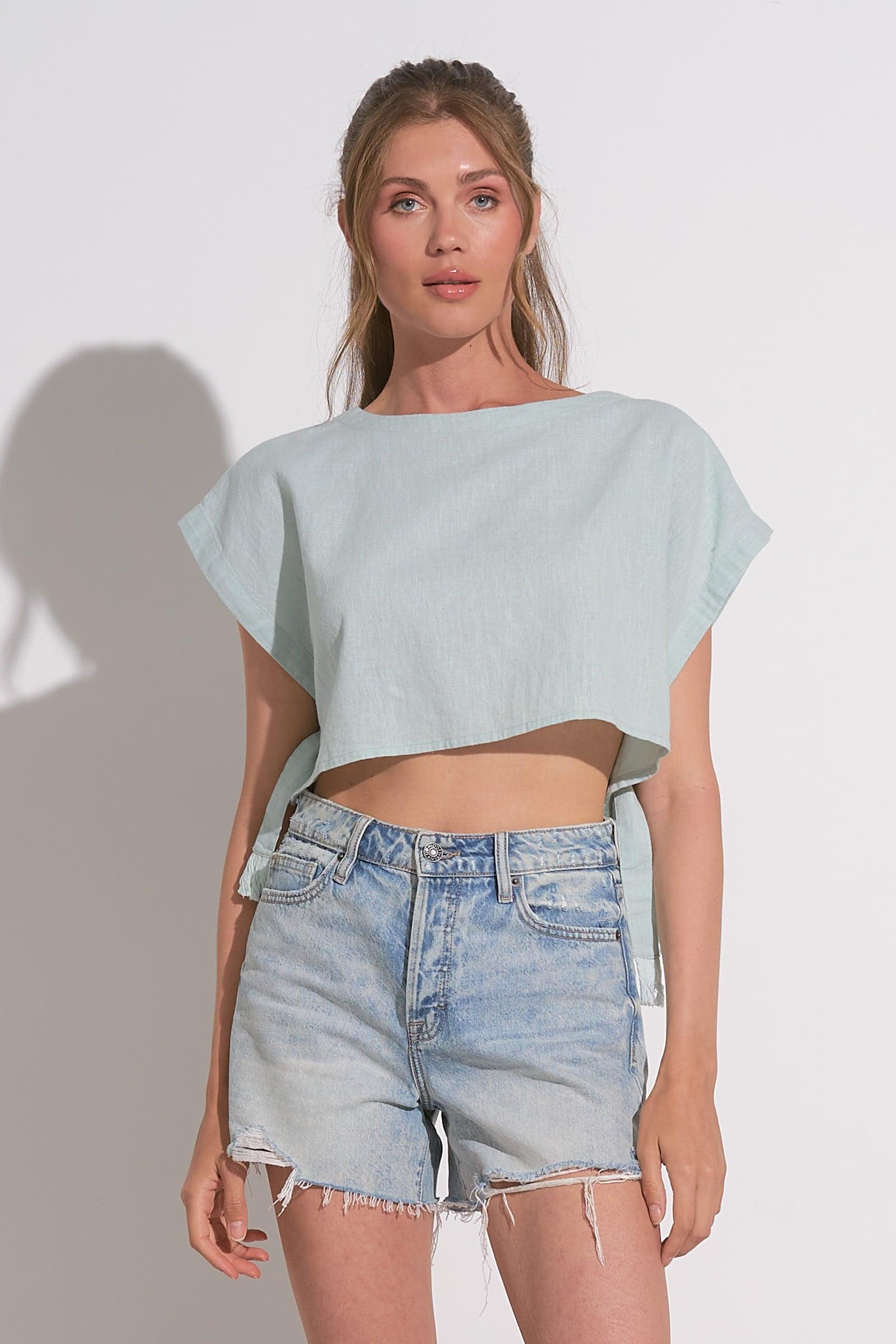 TIE CROP TOP Product Image