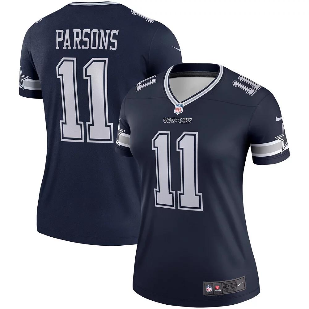 Women's Nike Micah Parsons Navy Dallas Cowboys Legend Jersey, Size: Large, Blue Product Image