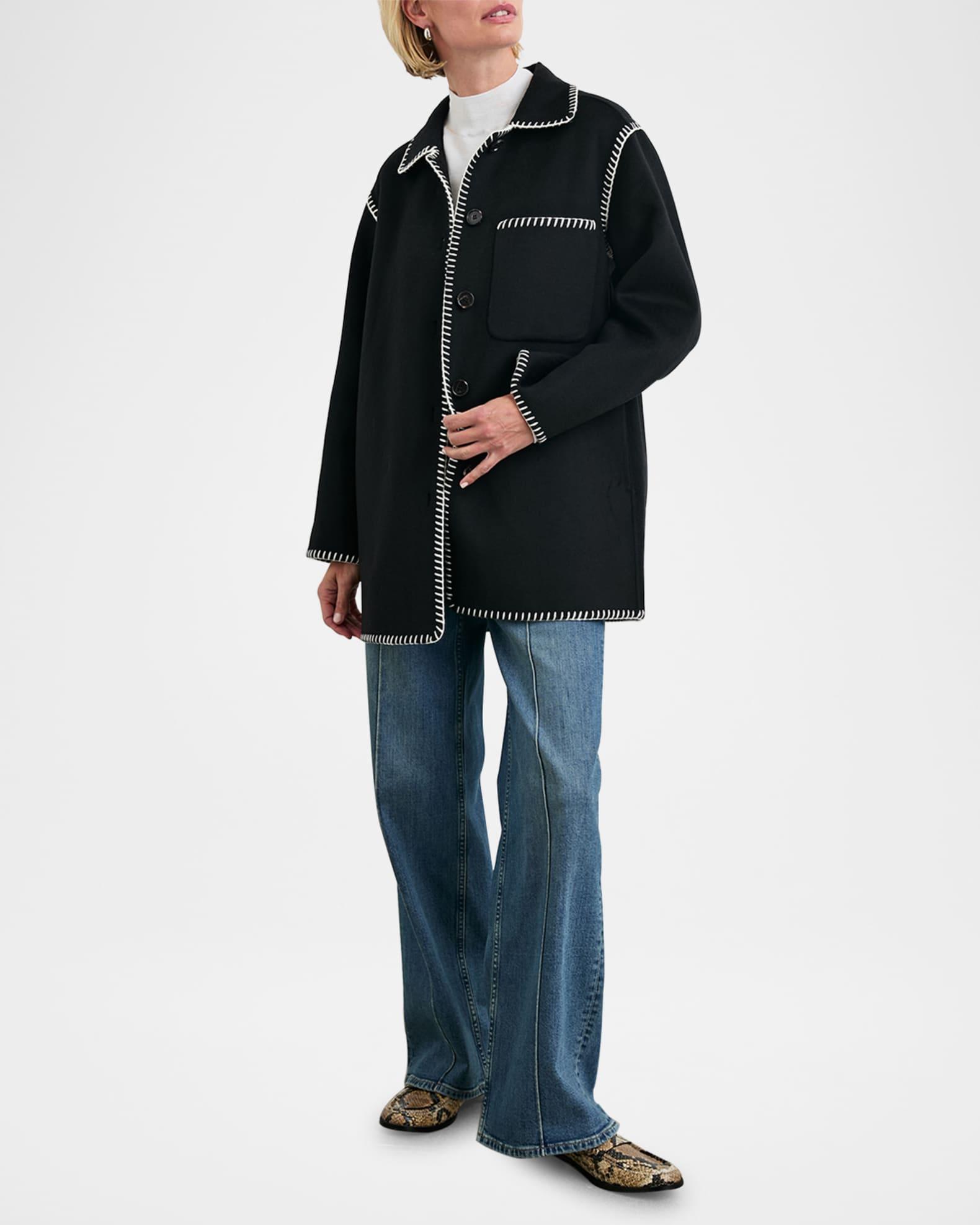 Odyssey Whipstitch Shirt Jacket  Product Image