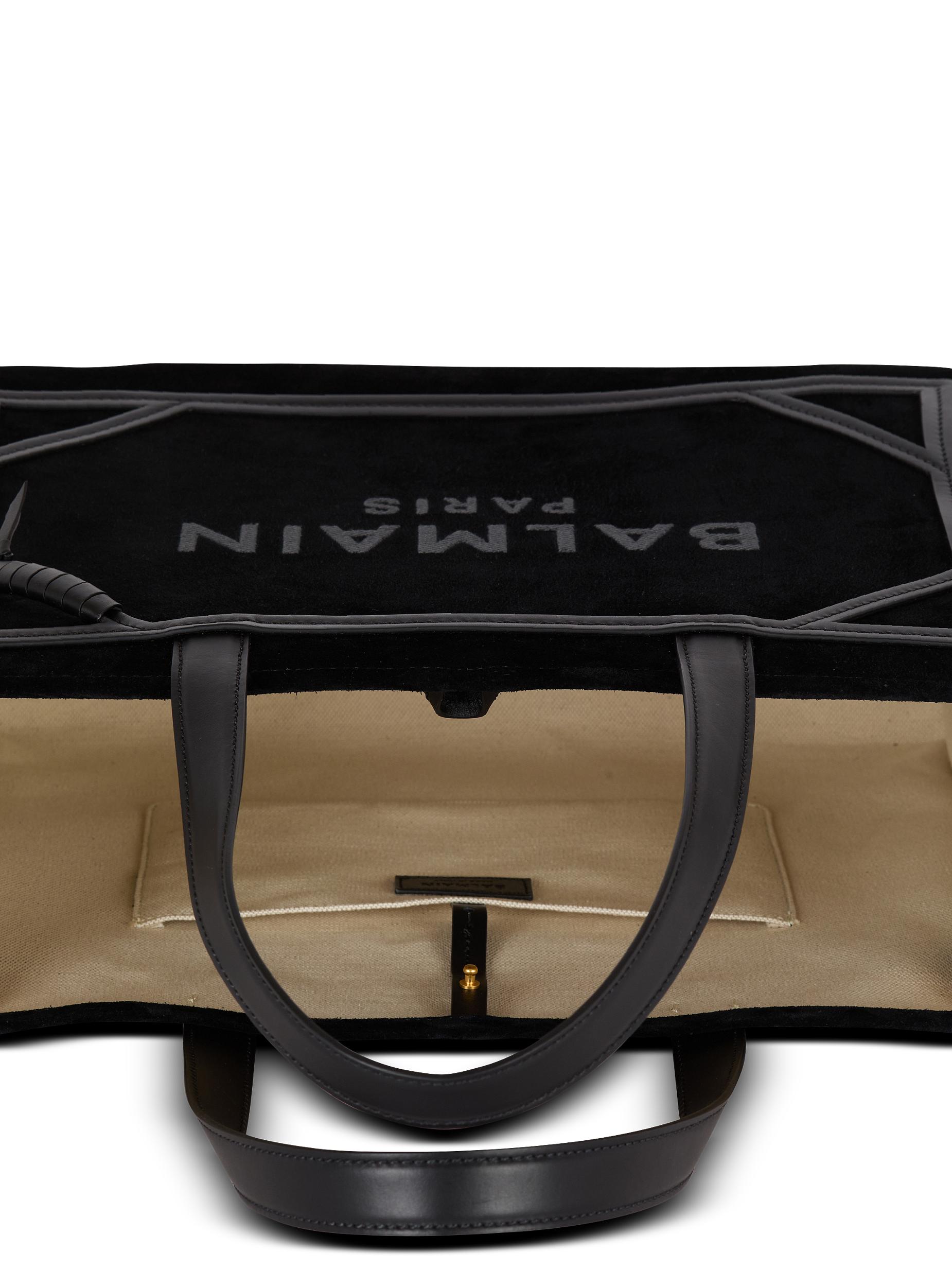 Medium suede B-Army tote bag Product Image