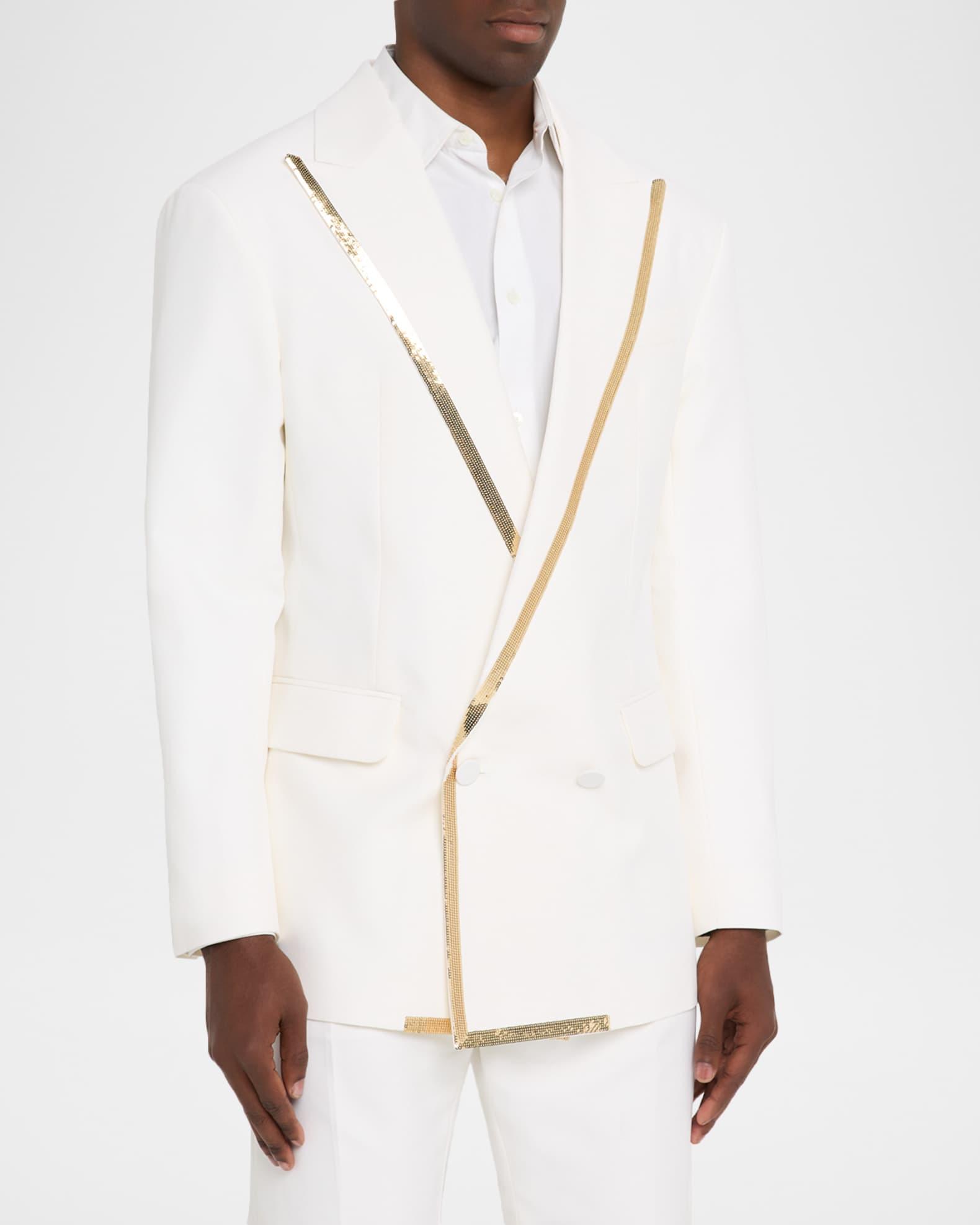 Men's J.C. Disco-Trim Double-Breasted Blazer Product Image