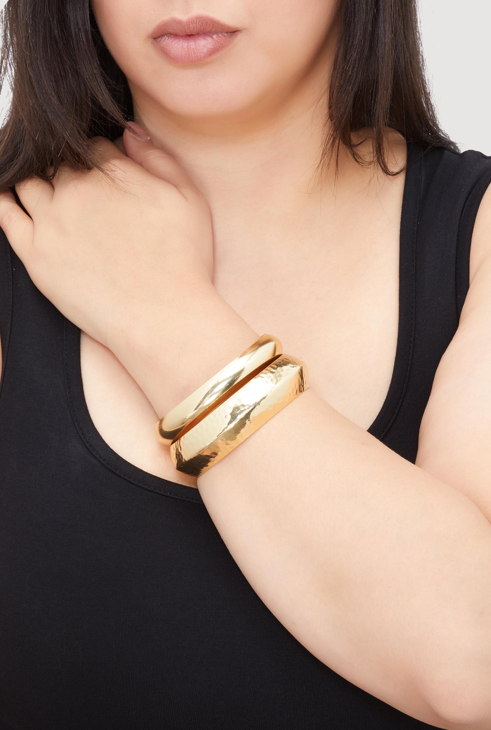 Stylish Metallic Bucket Hat Female Product Image