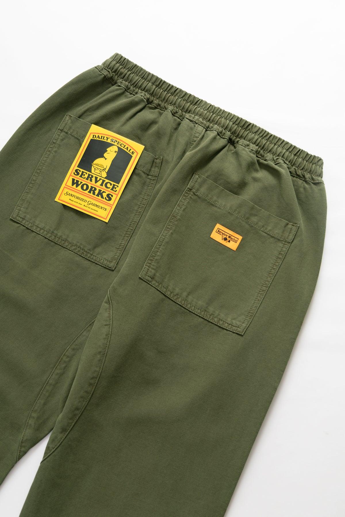 Service Works - Classic Chef Pants - Olive Product Image