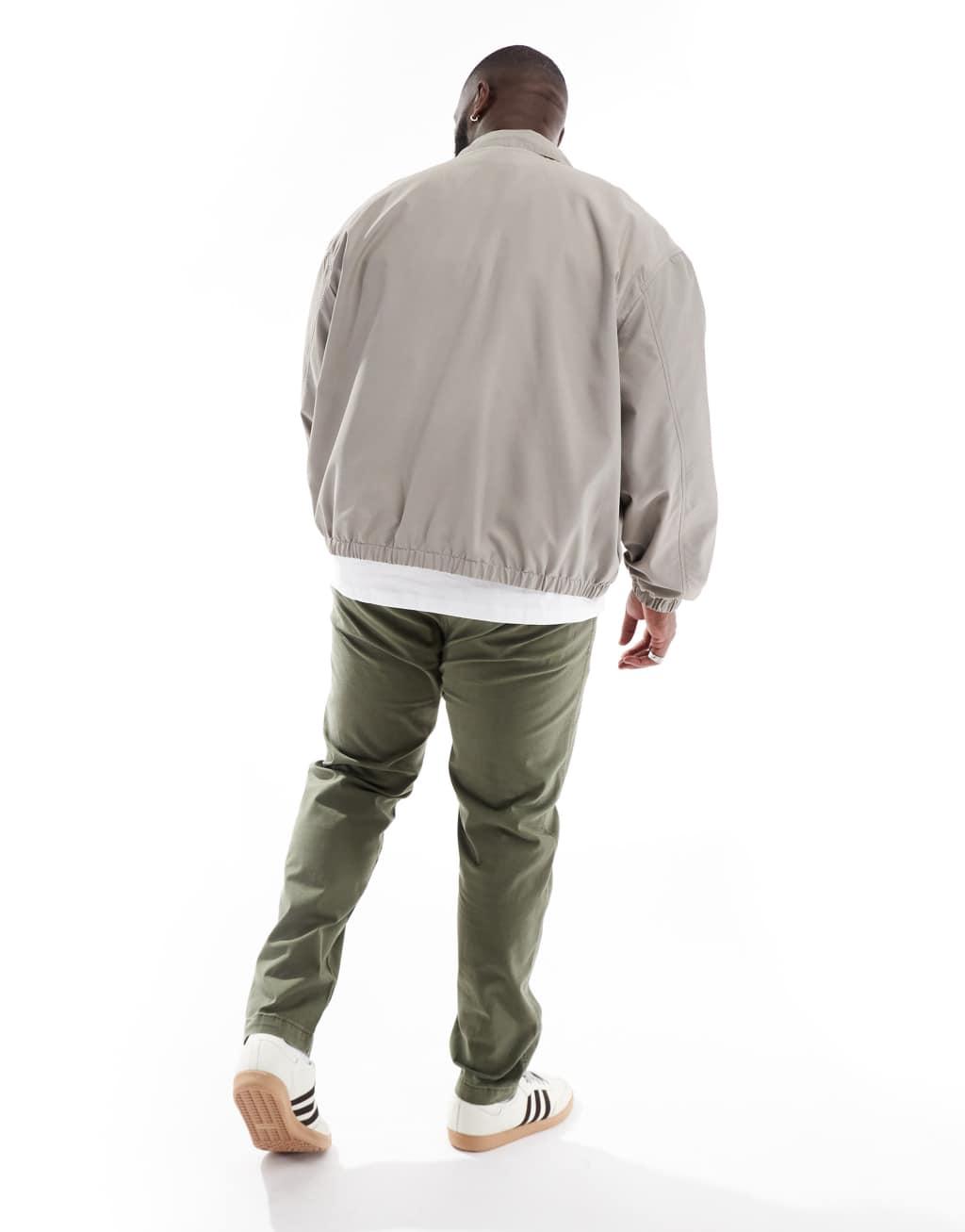 Levi's Big & Tall XX Standard Tapered twill chinos in dark green Product Image