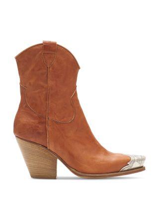 Women's Brayden Western Cap Toe Booties    Product Image