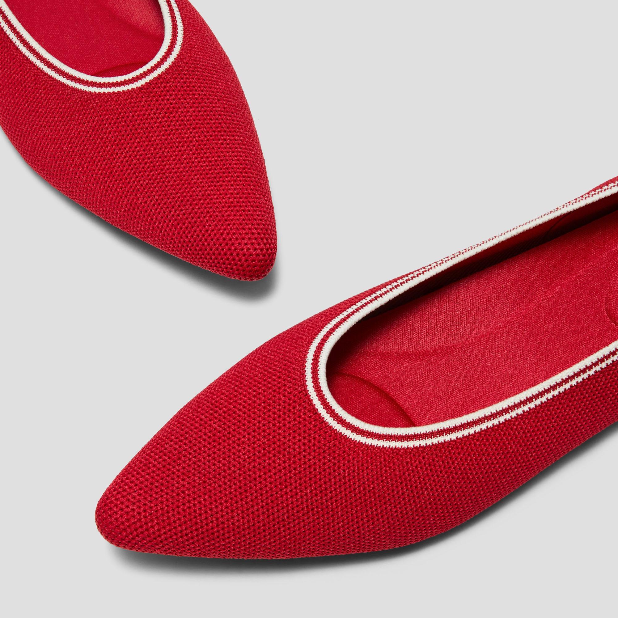 Pointed-Toe Ballet Flats (Aria 5°) Product Image