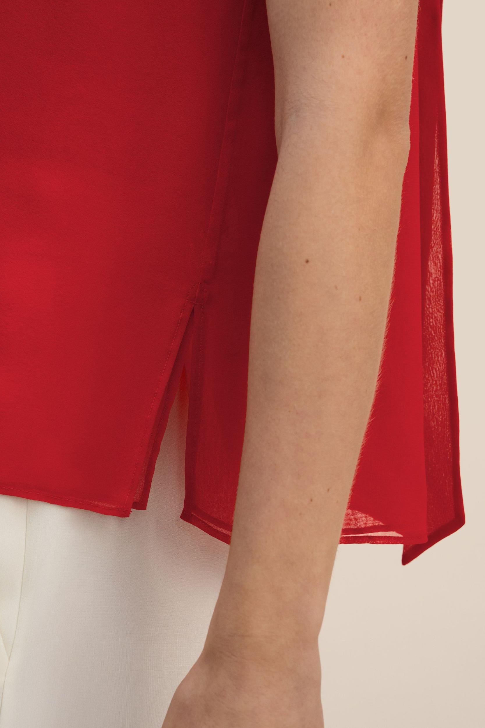 LILYSILK Silk Blouse Women Halter Neck Lily White 4 Product Image