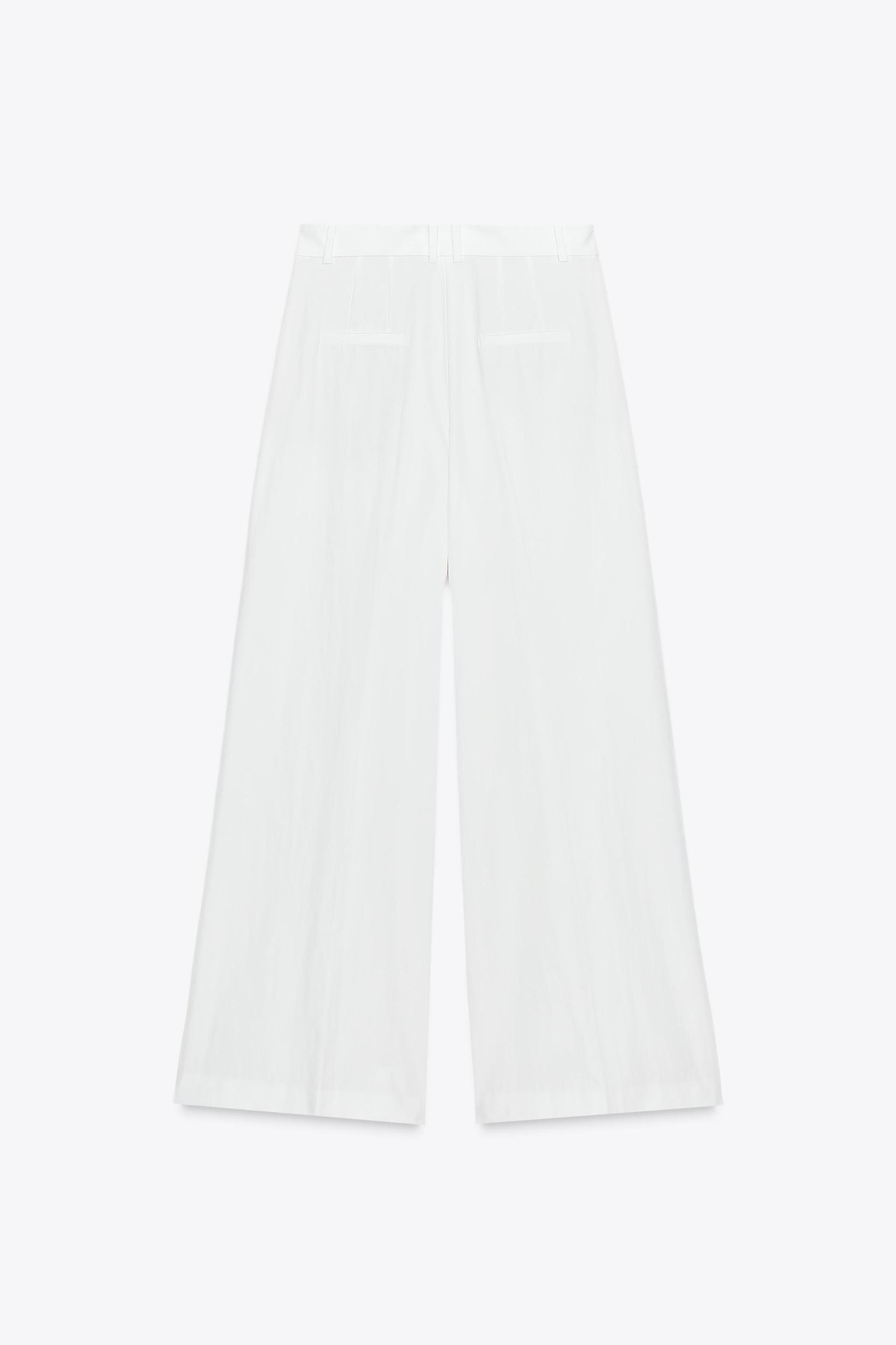 ZW COLLECTION TECHNICAL EFFECT PLEATED PANTS Product Image