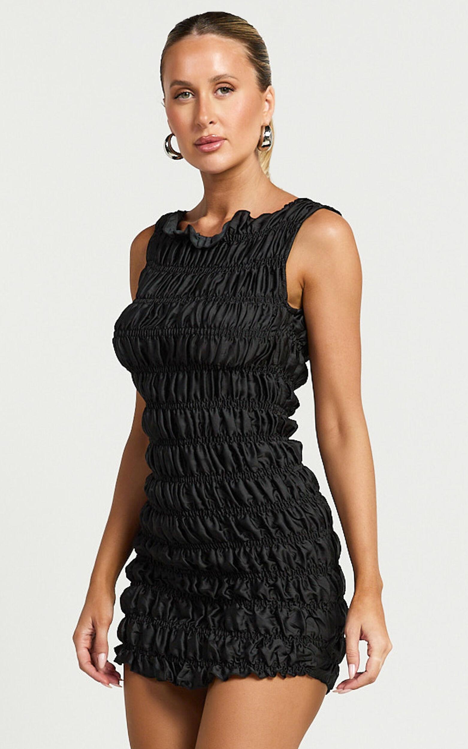 Lioness -  Guccio Mini Dress in Onyx Product Image