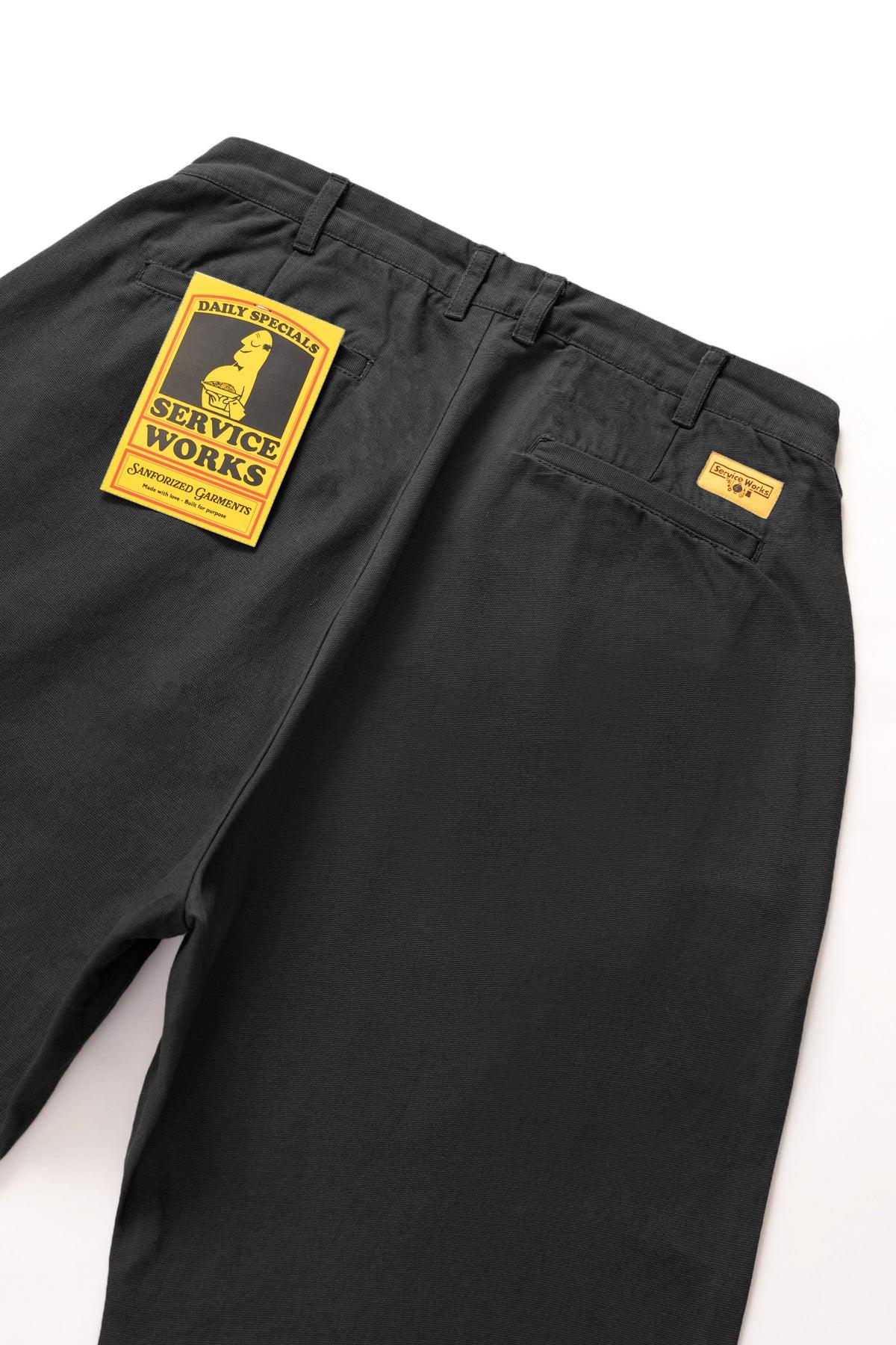 Canvas Part Timer Pant - Black Product Image