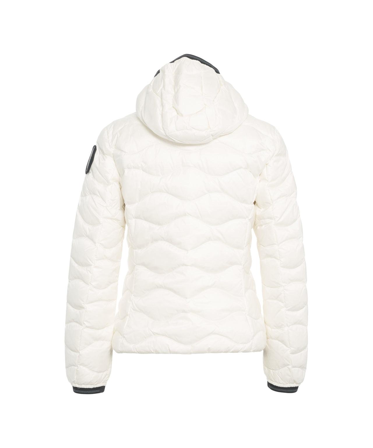 Down jacket with wavy quilting Product Image