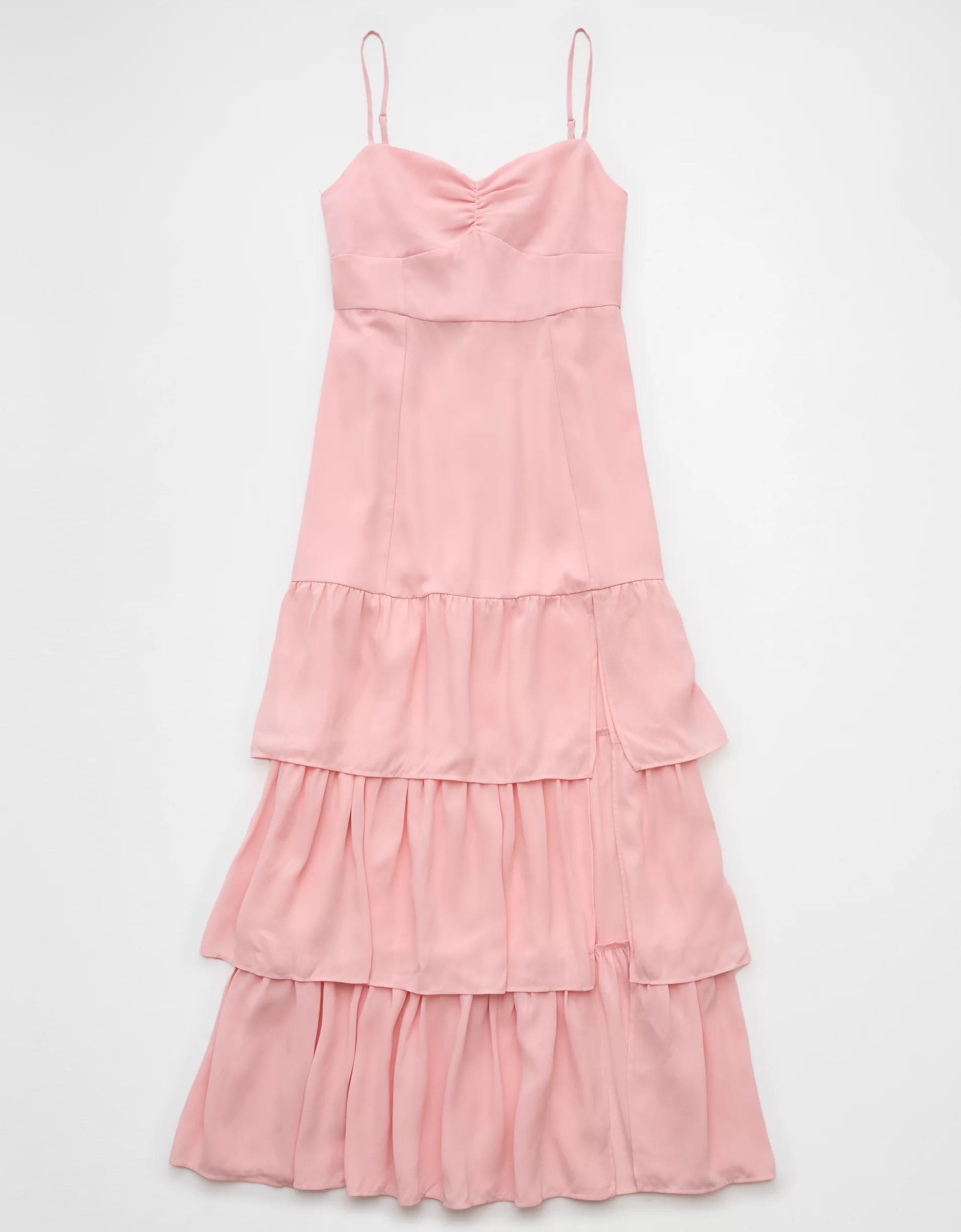 AE Drop Waist Tiered Maxi Dress Product Image