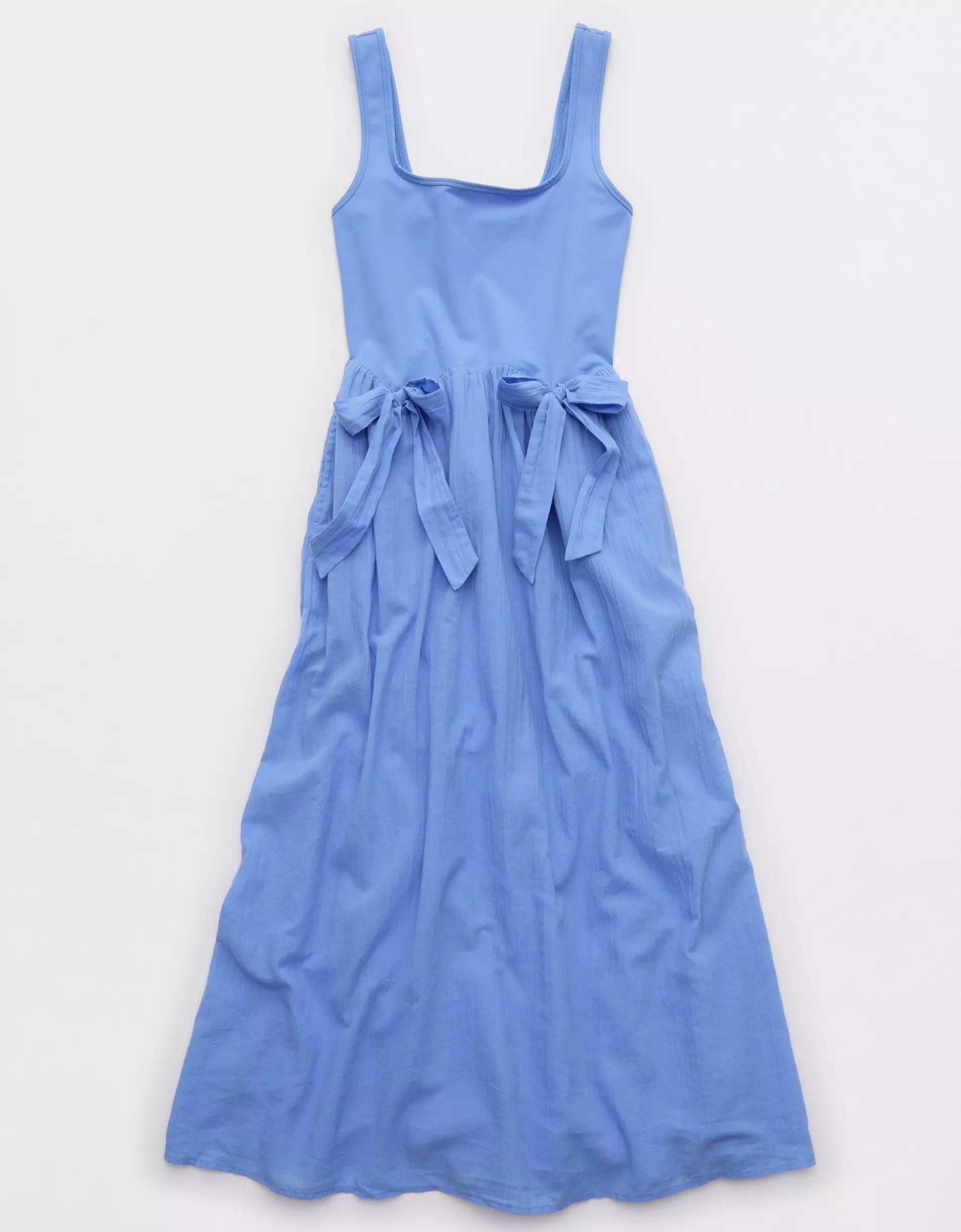 Aerie At The Barre Bow Dress Product Image