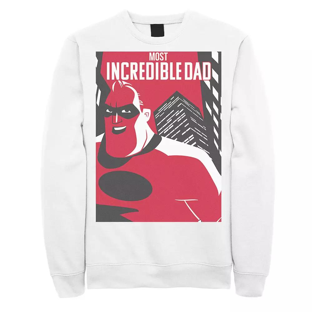 Disney / Pixar's The Incredibles 2 Men's Dad Poster Hoodie,  Product Image