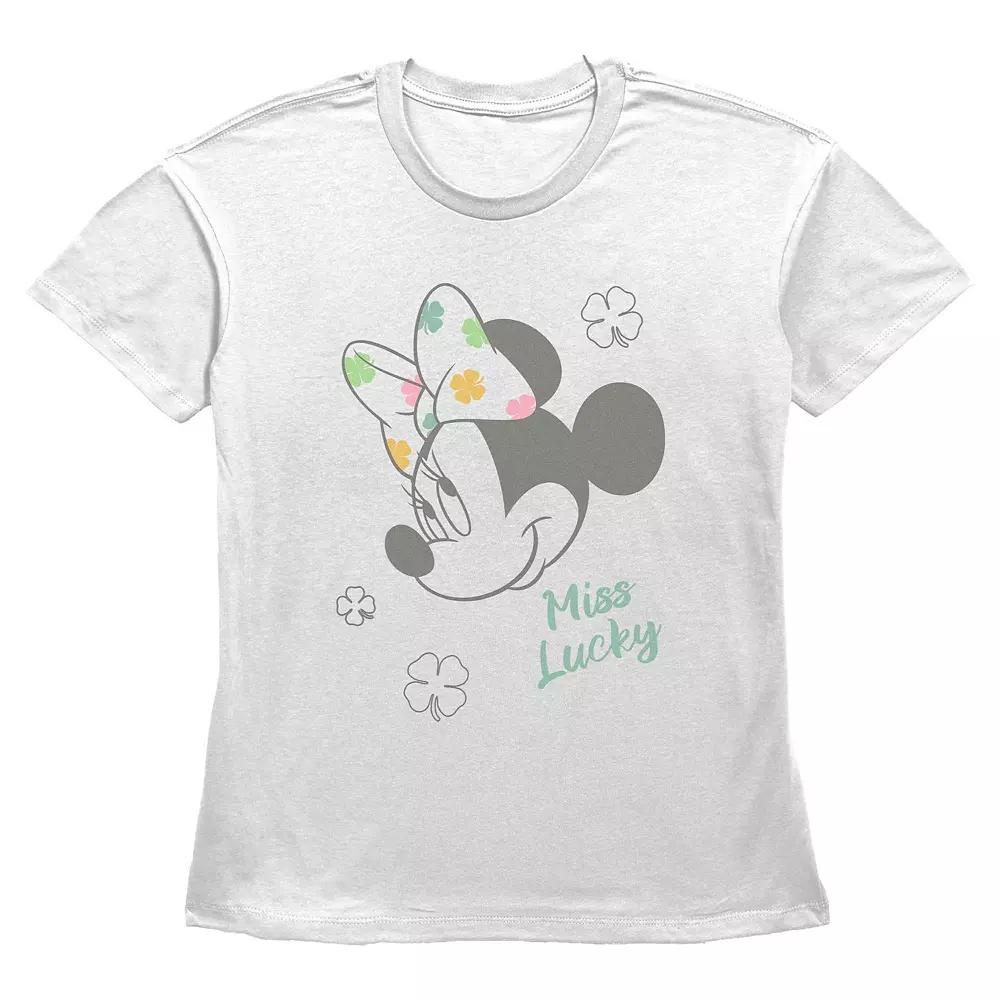Disney's Minnie Mouse Miss Lucky Women's Graphic Tee,  Product Image